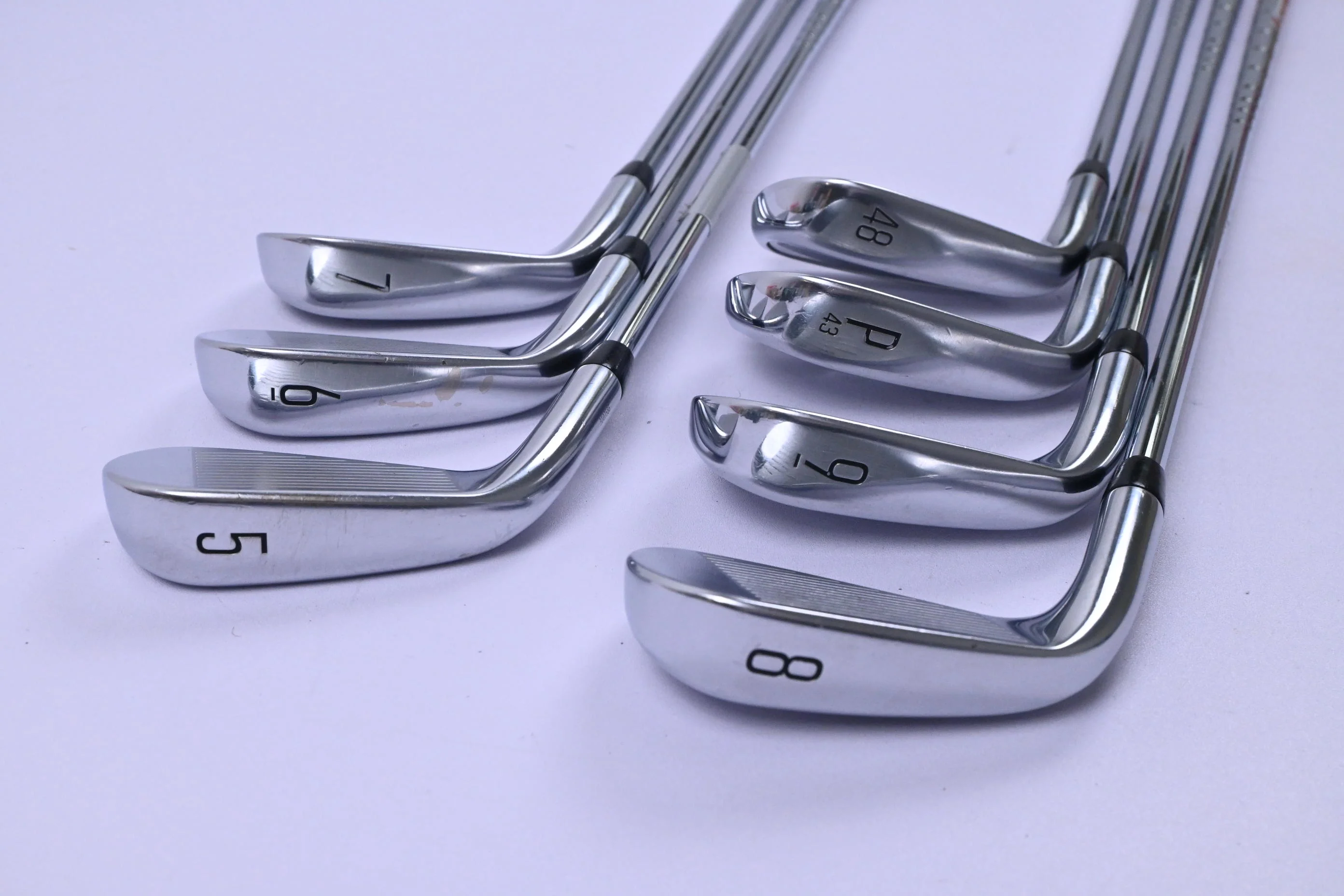 Titleist T350 Irons / 5-PW+48° / Regular Flex True Temper AMT Red S300 Shaft - Image 4