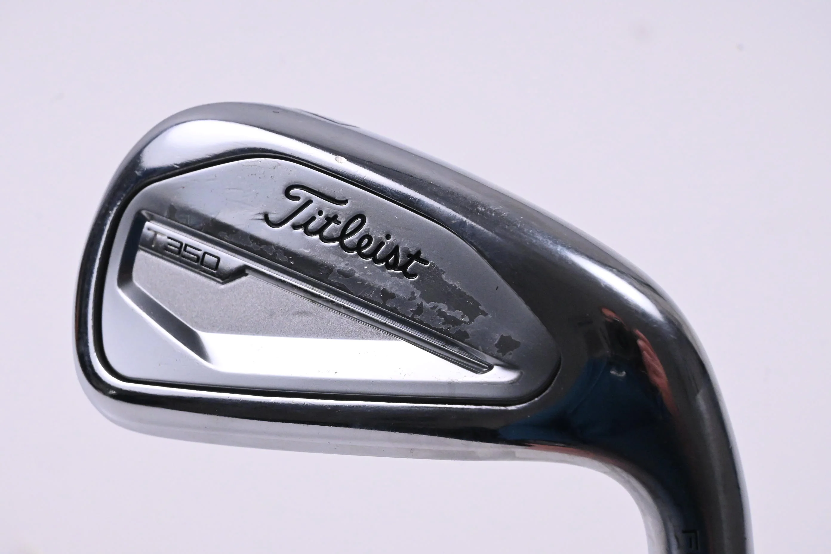 Titleist T350 #7 Iron / Stiff Flex AMT Black S300 Shaft