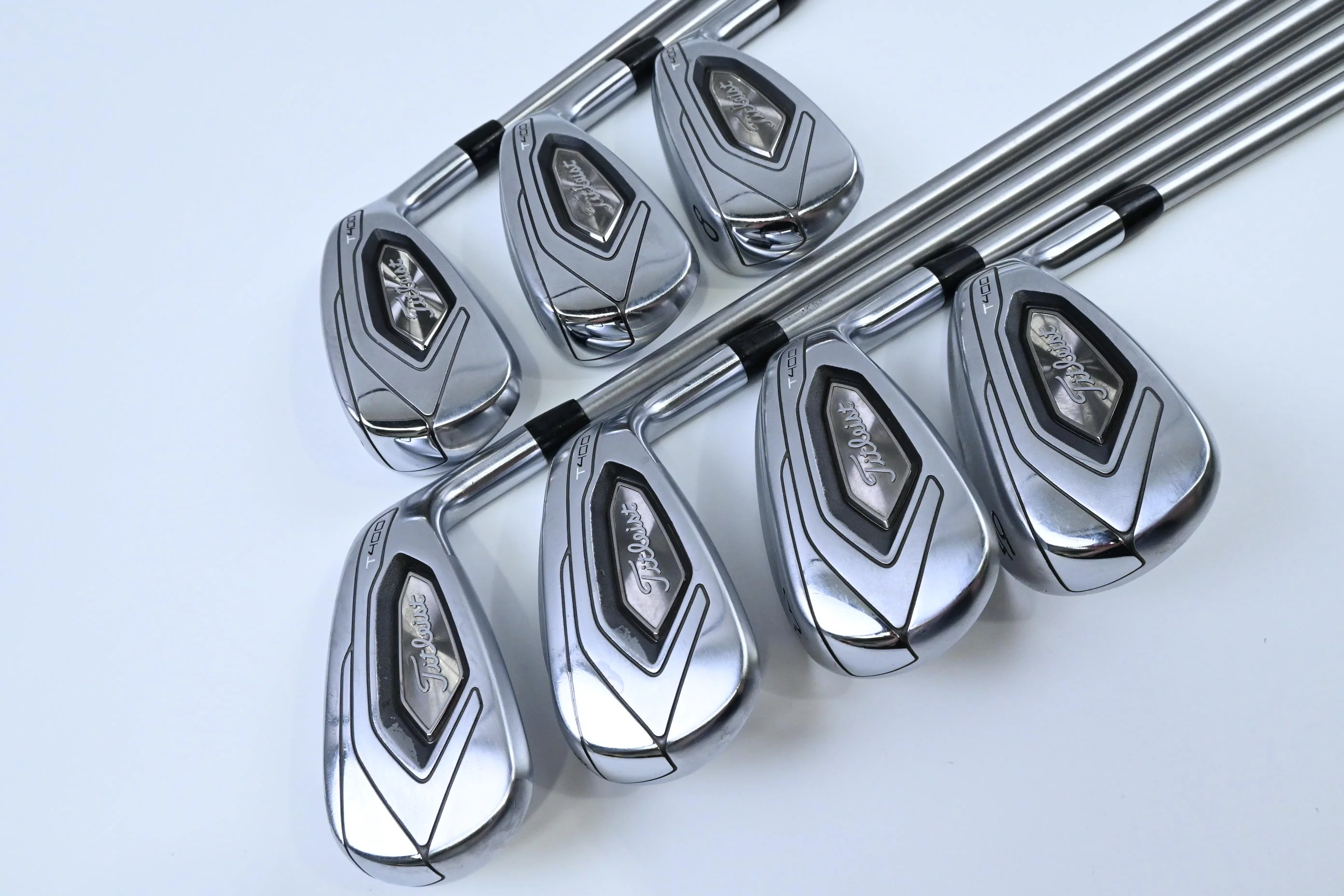 Titleist T400 2020 Irons / 6-PW+43°+49° / Senior Flex Fubuki MV 50 Shafts - Image 2
