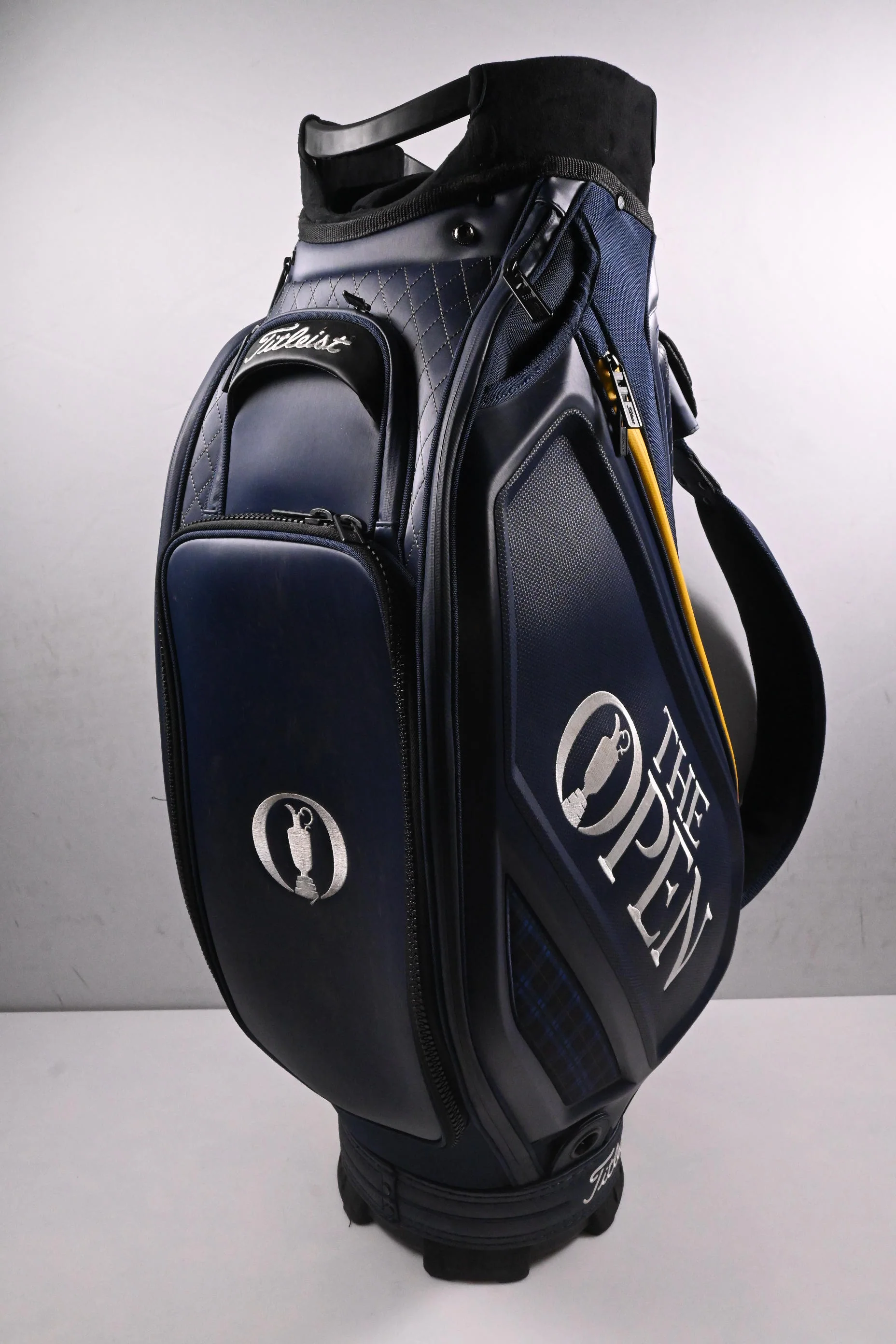 Titleist Open Championship Tour Bag / 5-Way Divider / Navy, Yellow - Image 3