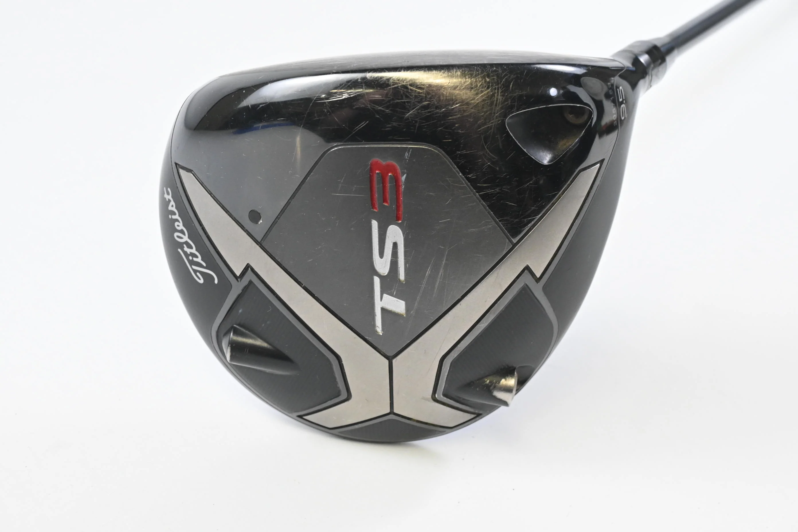 Titleist TS3 Driver / 9.5 Degree / Stiff Flex HZRDUS Smoke Black 60 Shaft - Image 2