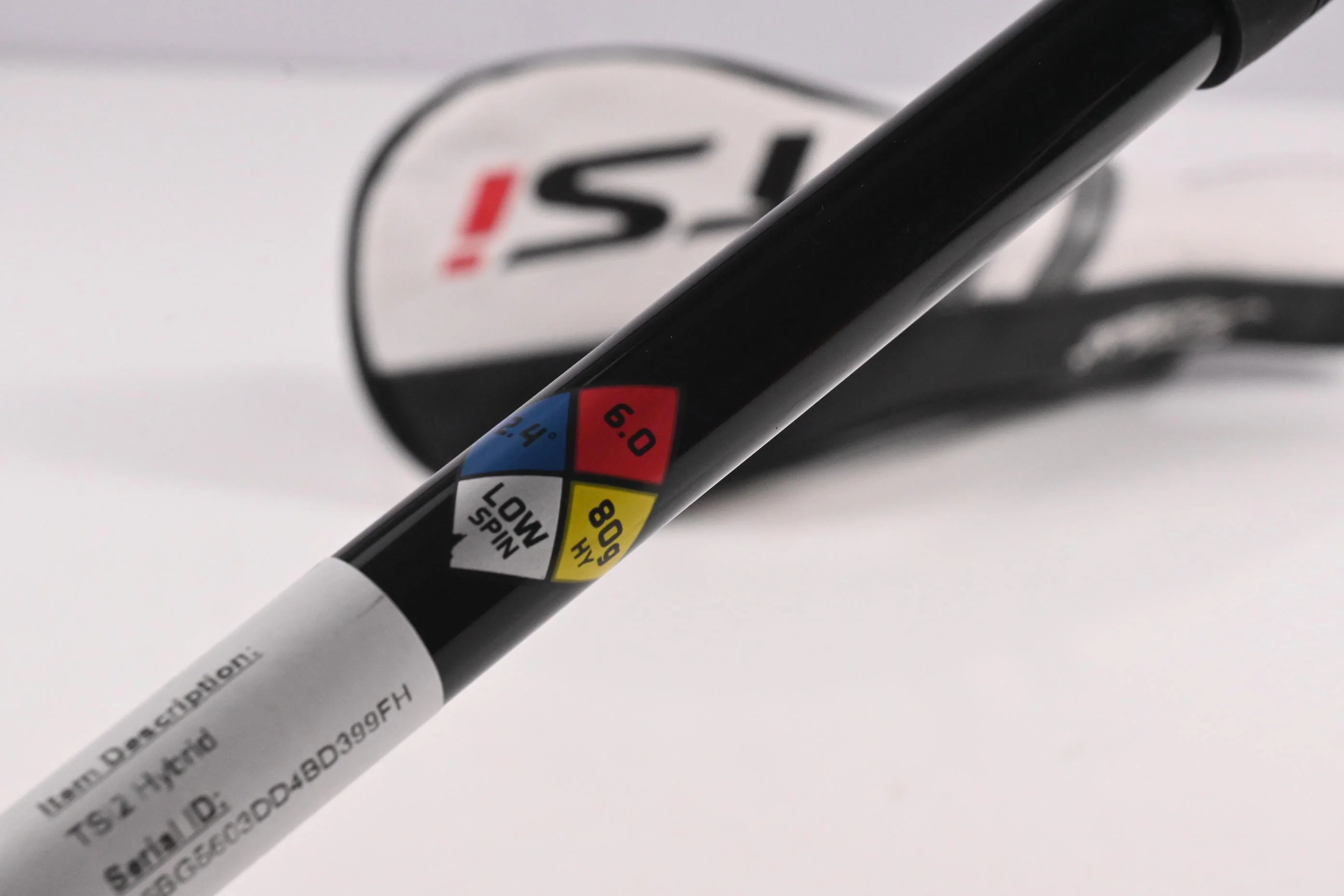 Titleist TSi2 #4 Hybrid / 21 Degree / Stiff Flex HZRDUS RDX Smoke Black 80 Shaft - Image 6