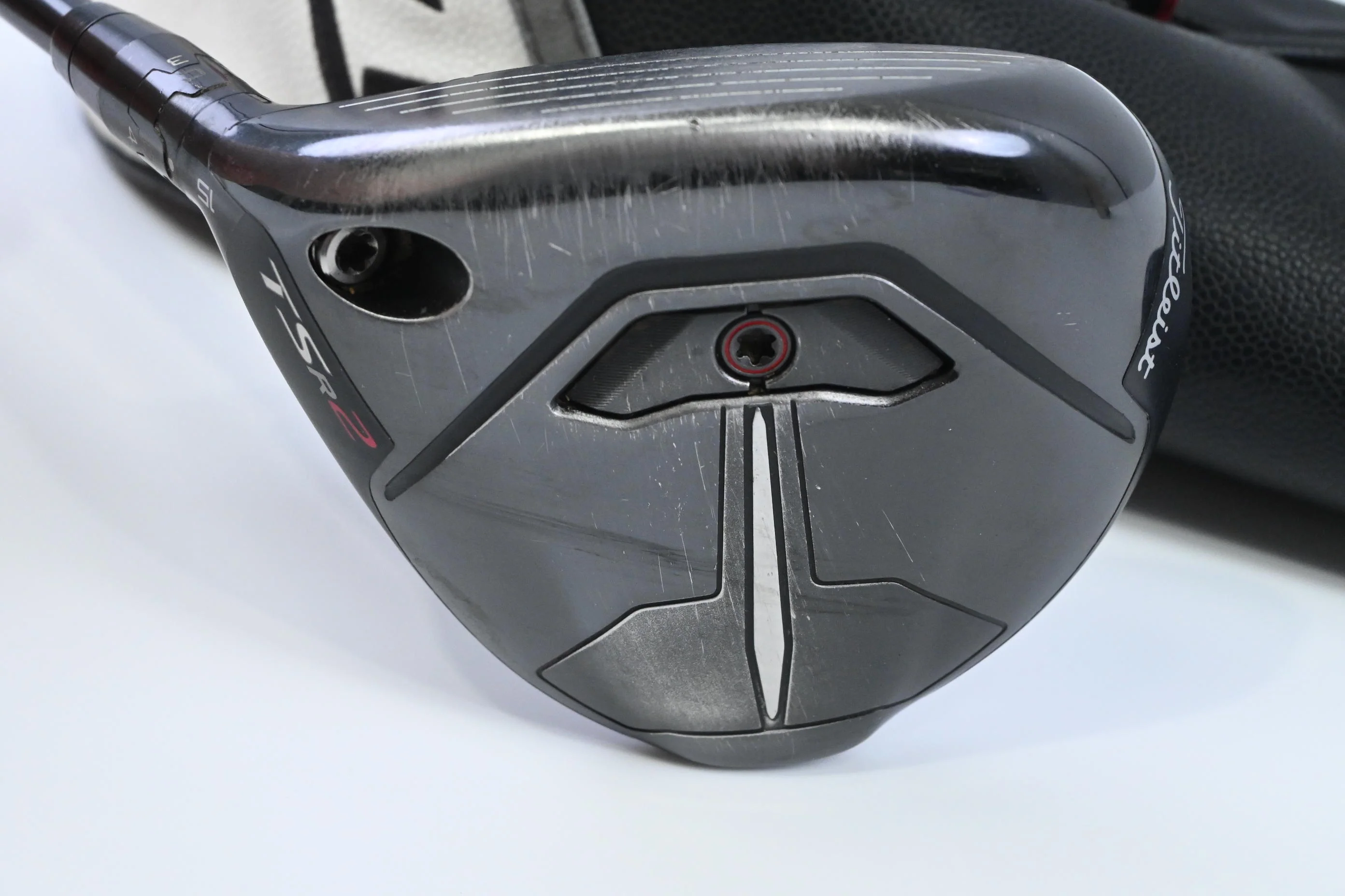 Left Hand Titleist TSR2 #3 Wood / 15 Degree / Stiff Flex Tensei AV Blue 65 Shaft - Image 2