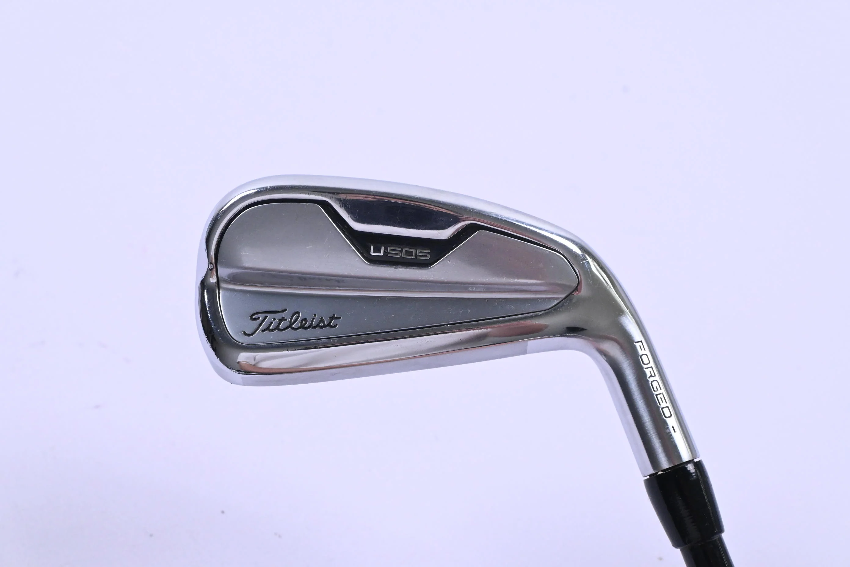 Titleist U505 #3 Iron / 20 Degree / Stiff Flex HZRDUS Smoke Black RDX 80 Shaft
