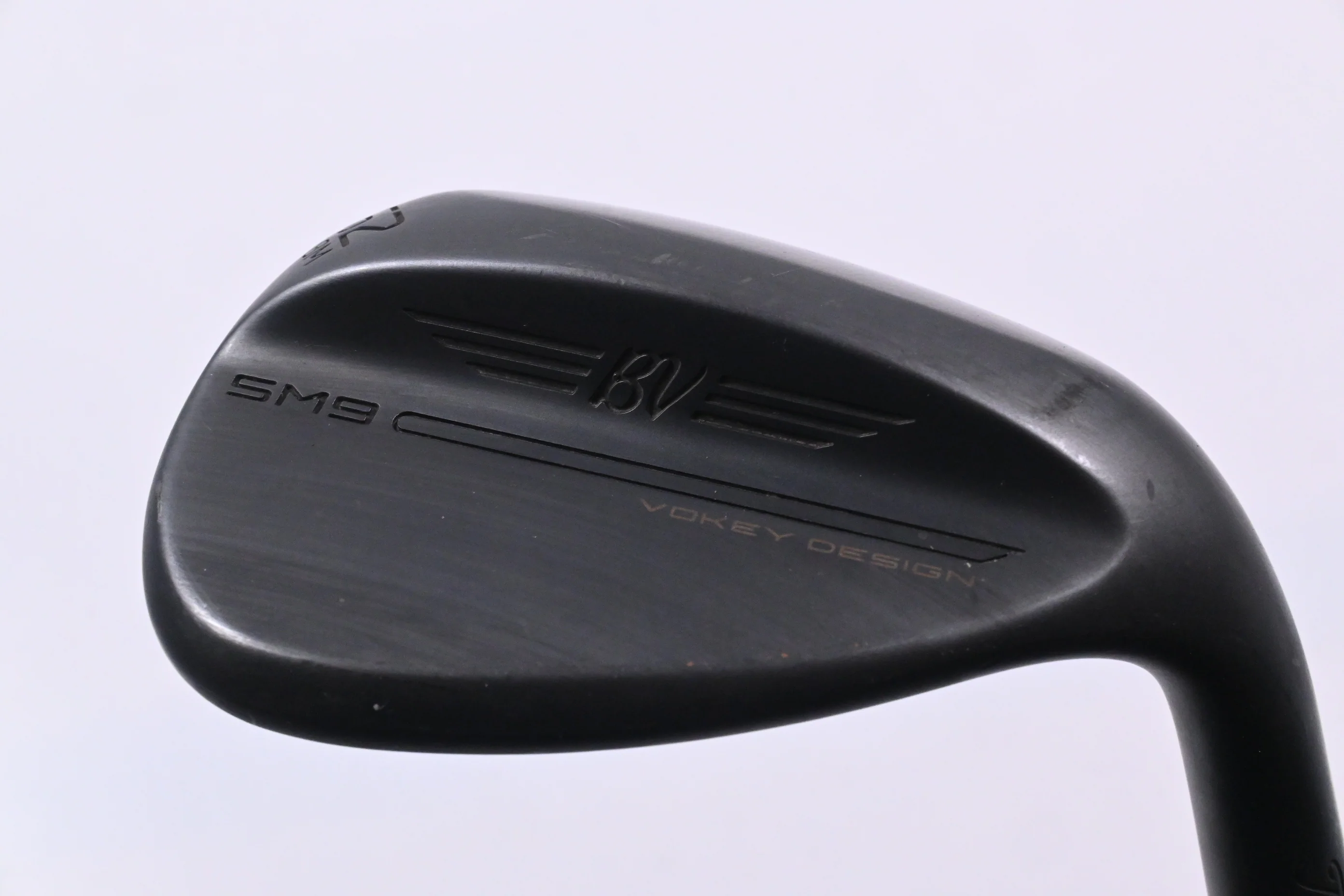 Titleist Vokey SM9 Jet Black Lob Wedge / 62 Degree / Wedge Flex Titleist Vokey Shaft