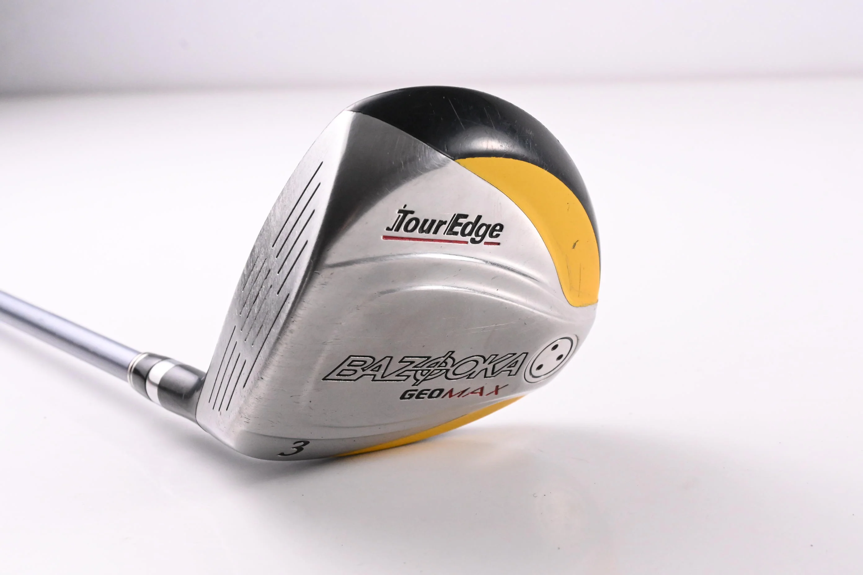 Left Hand Tour Edge Bazooka Geomax #3 Wood / 15 Degree / Regular Flex Grafalloy