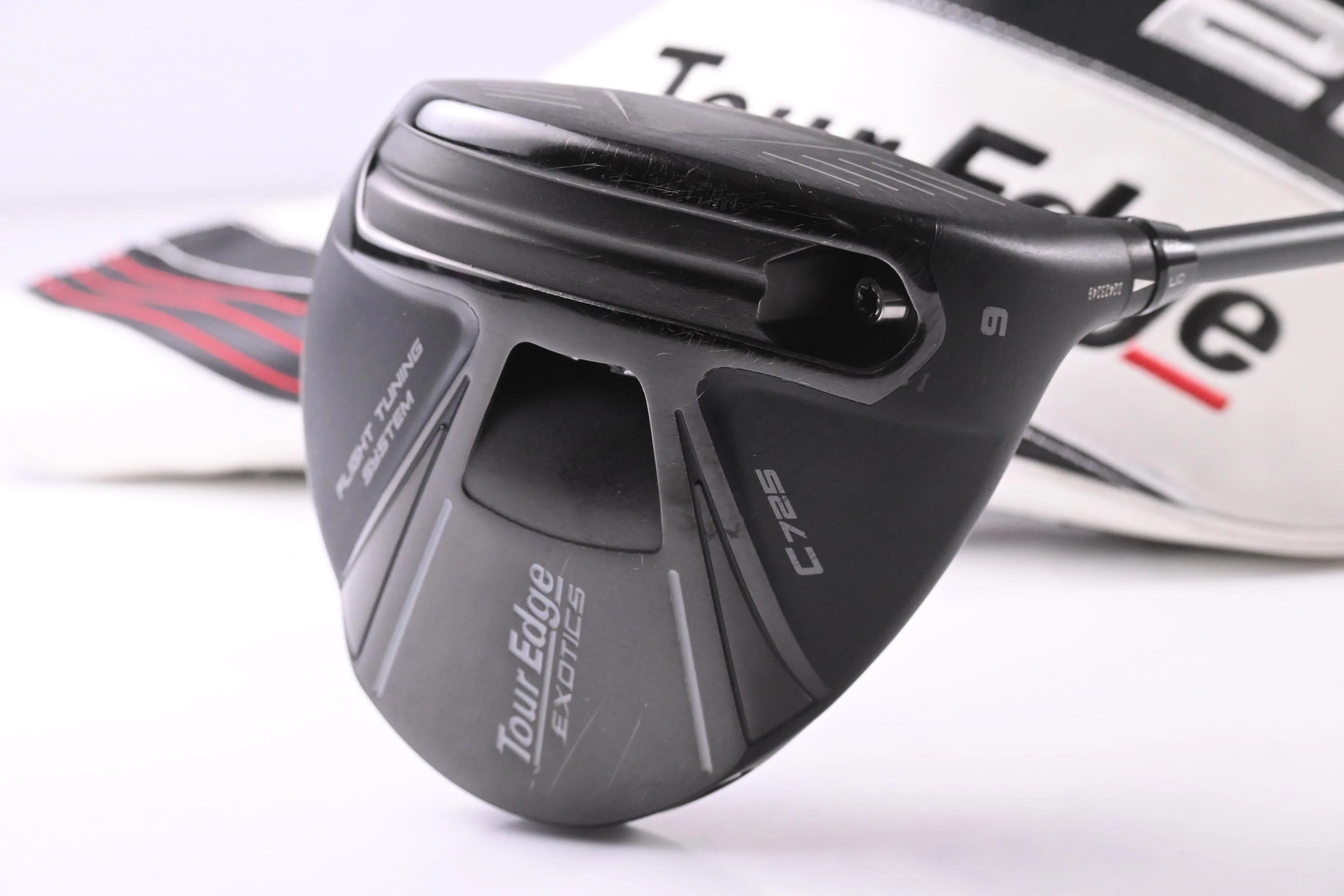 Tour Edge C725 Driver / 9 Degree / Regular Flex HZRDUS Smoke Black 60 Shaft - Image 2
