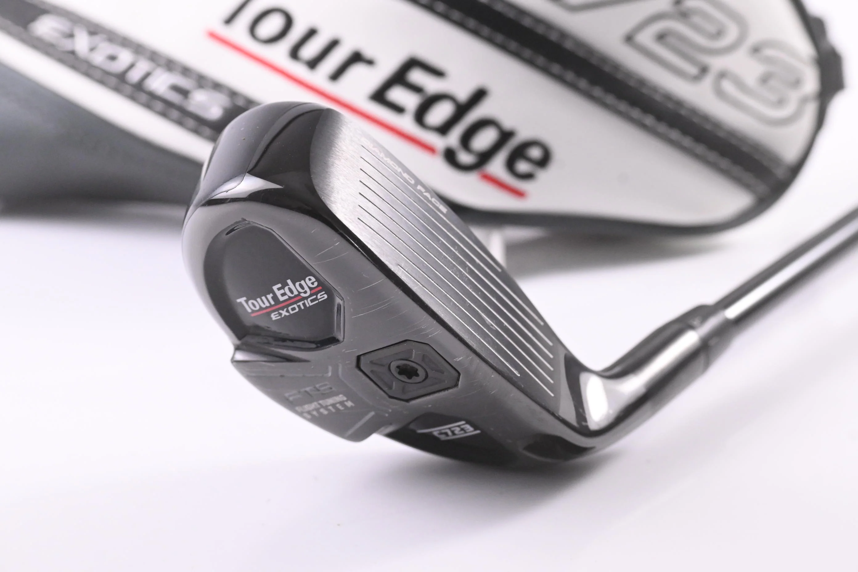 Tour Edge Exotics C723 #2 Hybrid / 17 Degree / Stiff Flex HZRDUS Gen4 Black 80