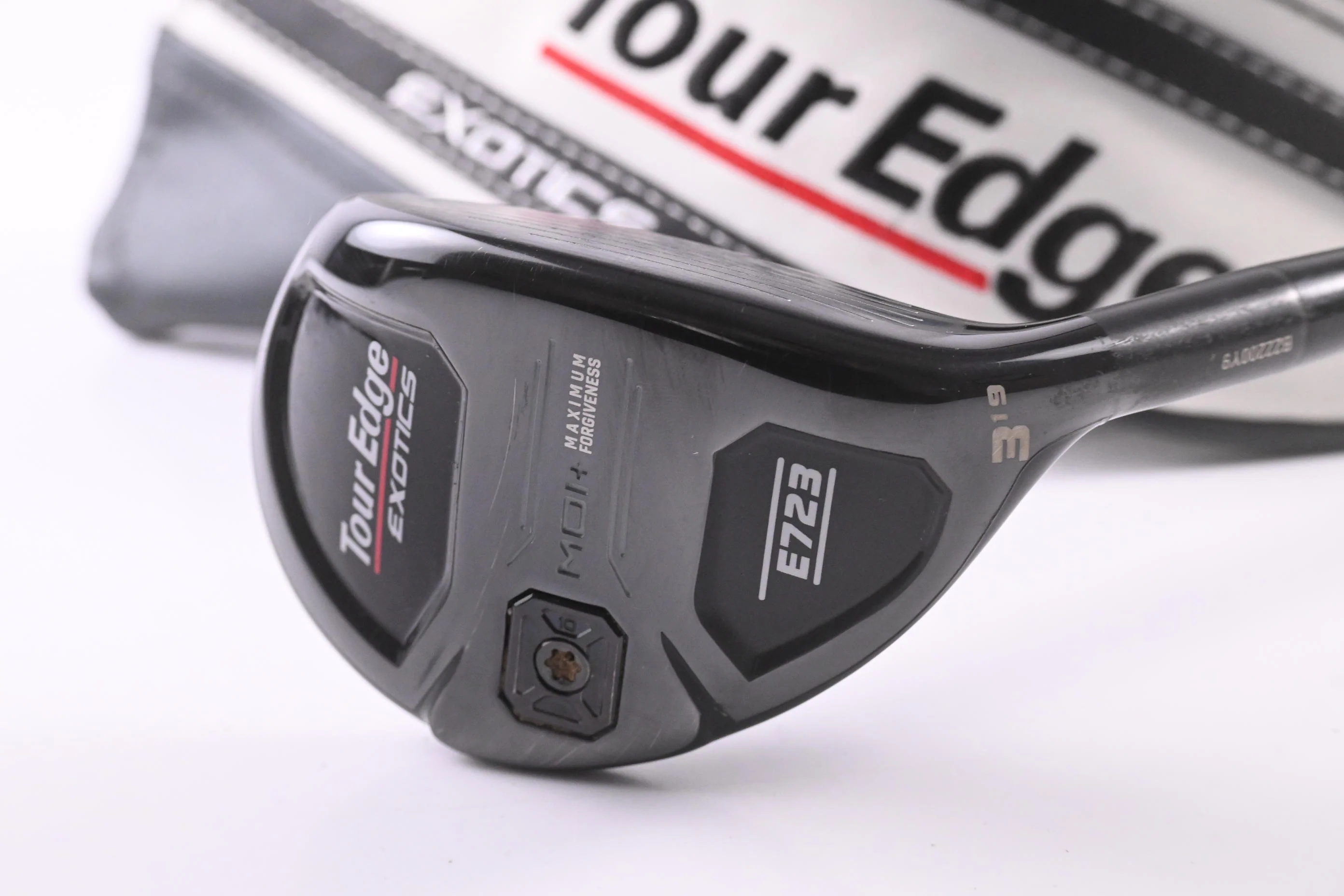 Tour Edge Exotics E725 #3 Hybrid / 19 Degree / Stiff Flex HZRDUS Gen4 Black 80 - Image 2