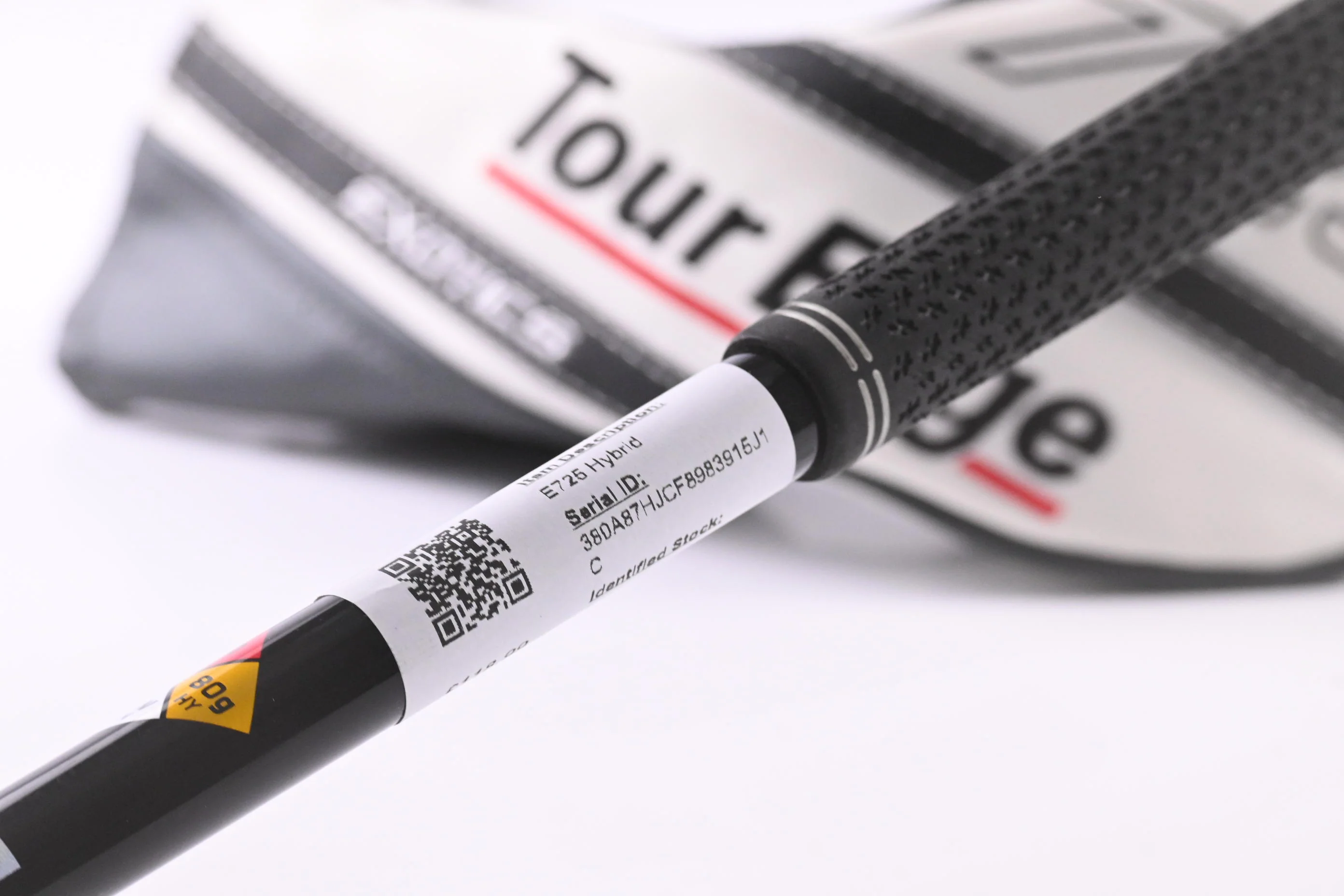 Tour Edge Exotics E725 #3 Hybrid / 19 Degree / Stiff Flex HZRDUS Gen4 Black 80 - Image 7