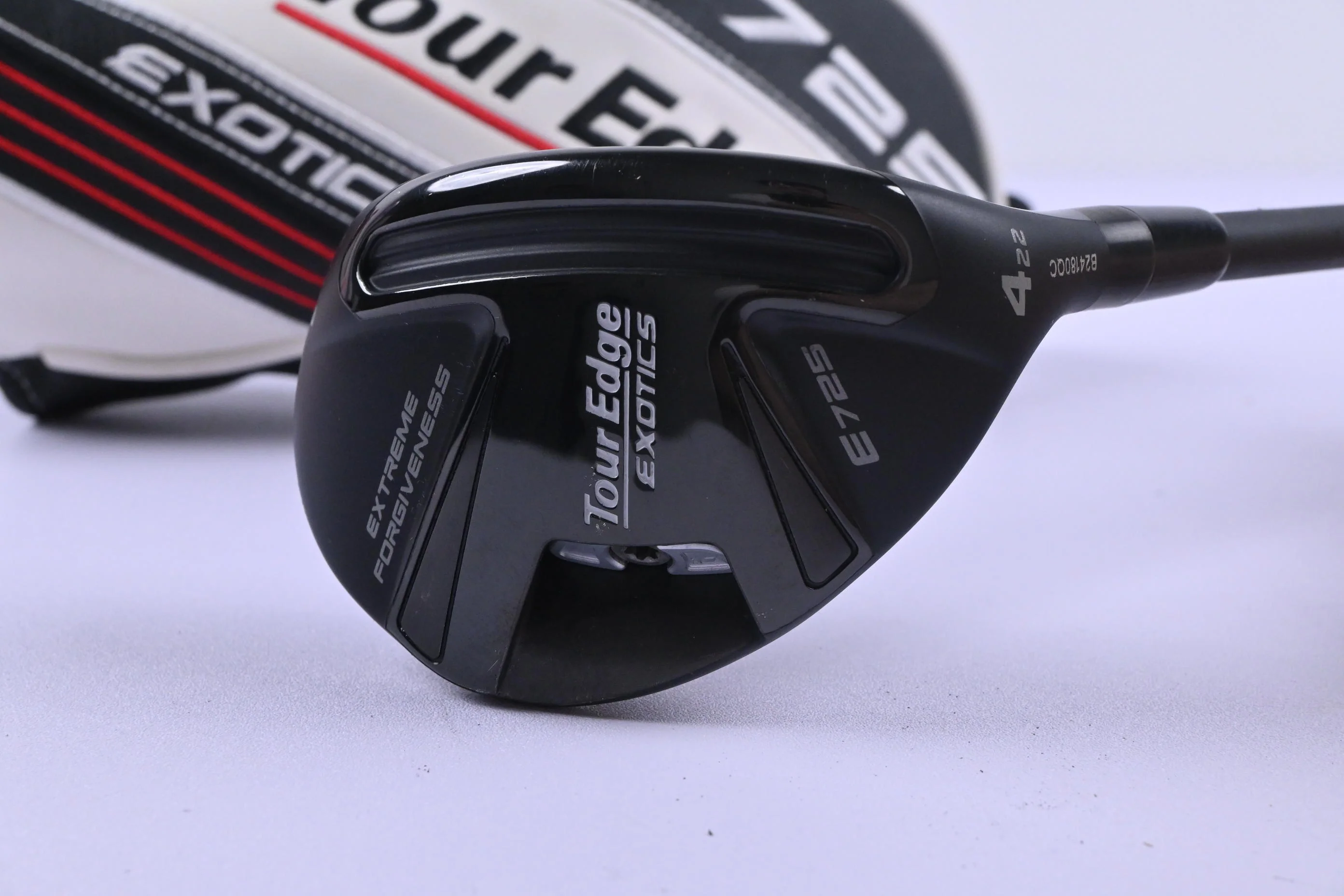 Tour Edge E725 #4 Hybrid / 22 Degree / Regular Flex Cypher 60 Shaft - Image 2