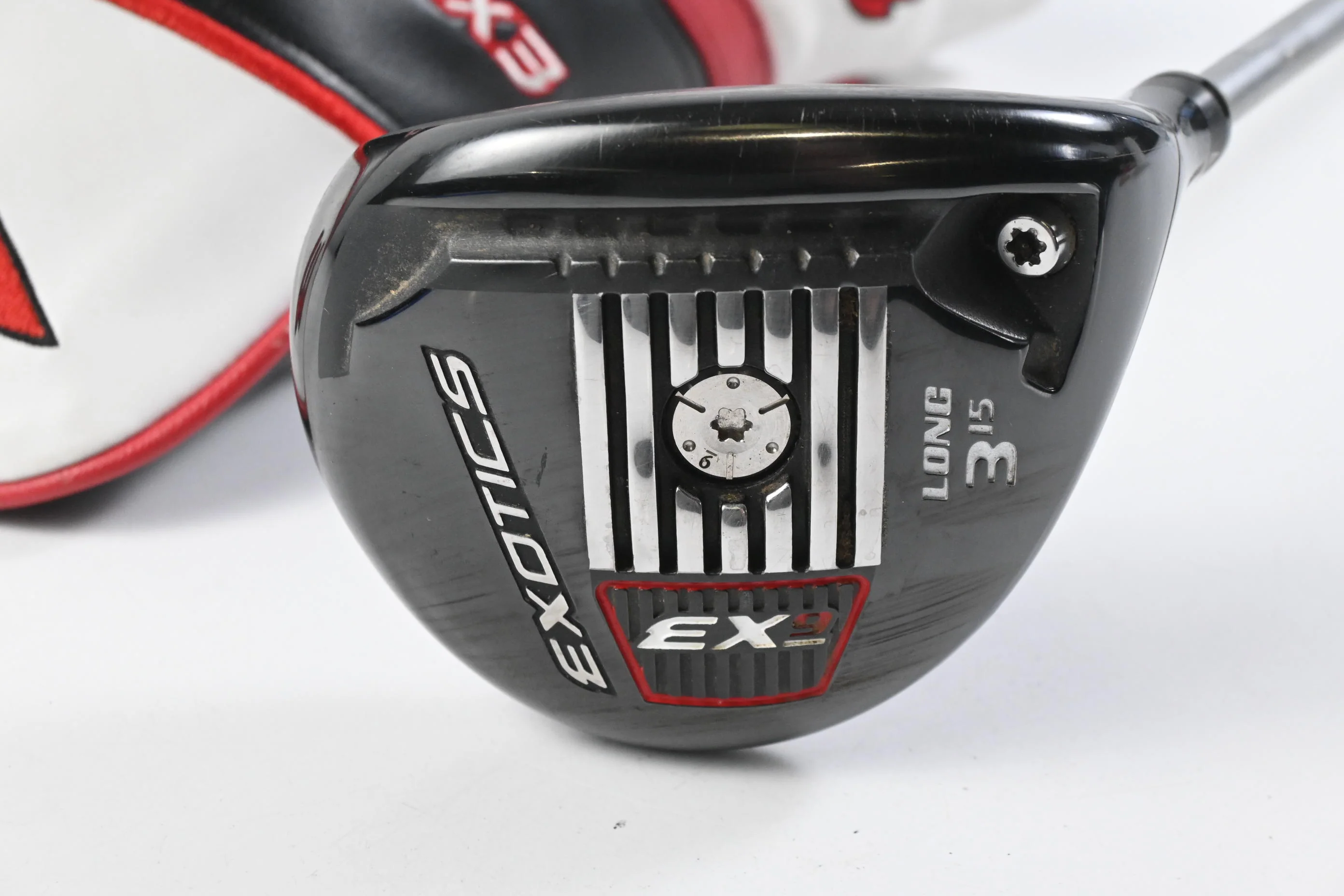 Tour Edge Exotics EX 9 #3 Wood / 15 Degree / Stiff Flex Diamana S+60 Shaft - Image 2