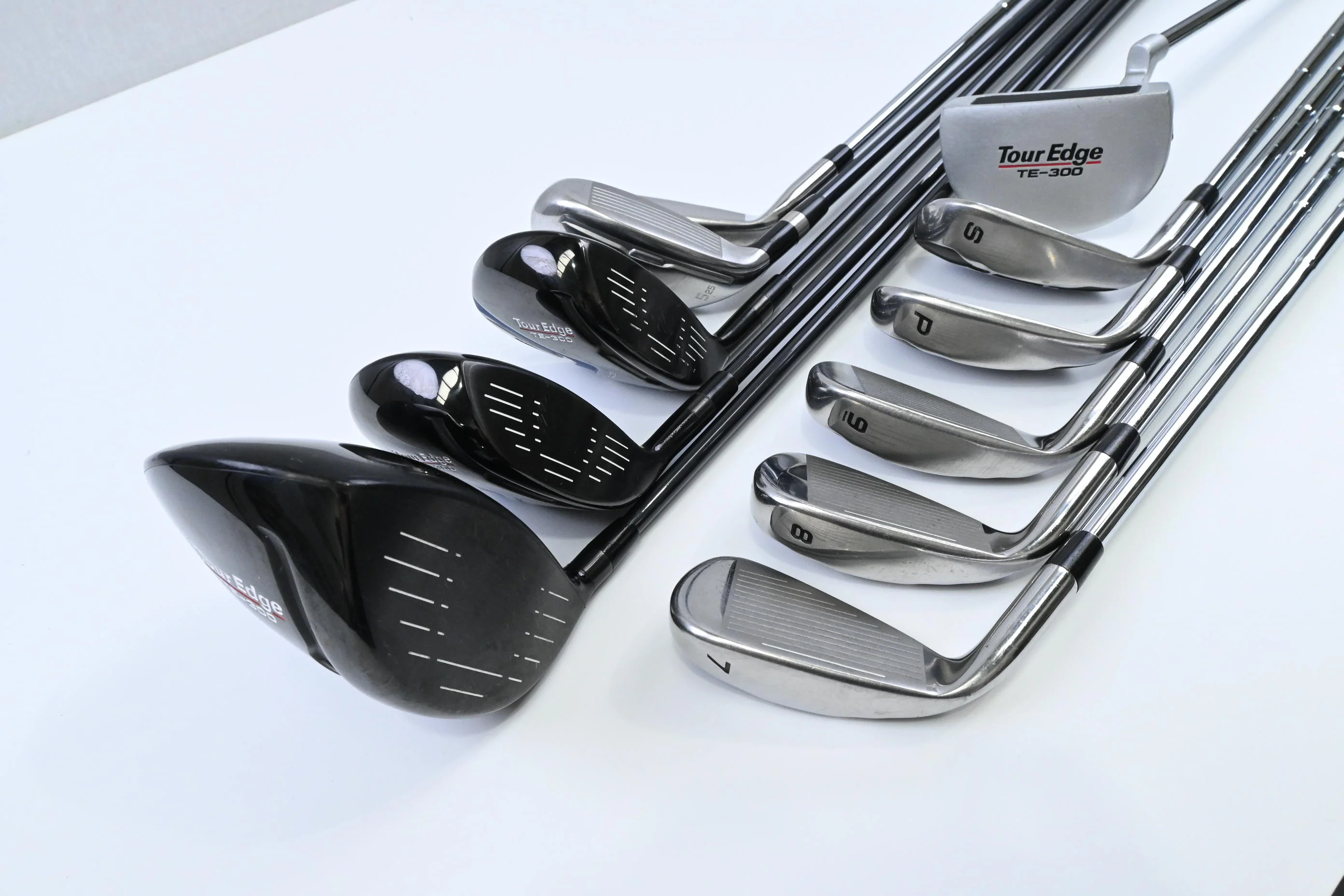 Tour Edge TE-300 Package Set / Woods, Hybrid, Irons, Putter, Bag - Image 5