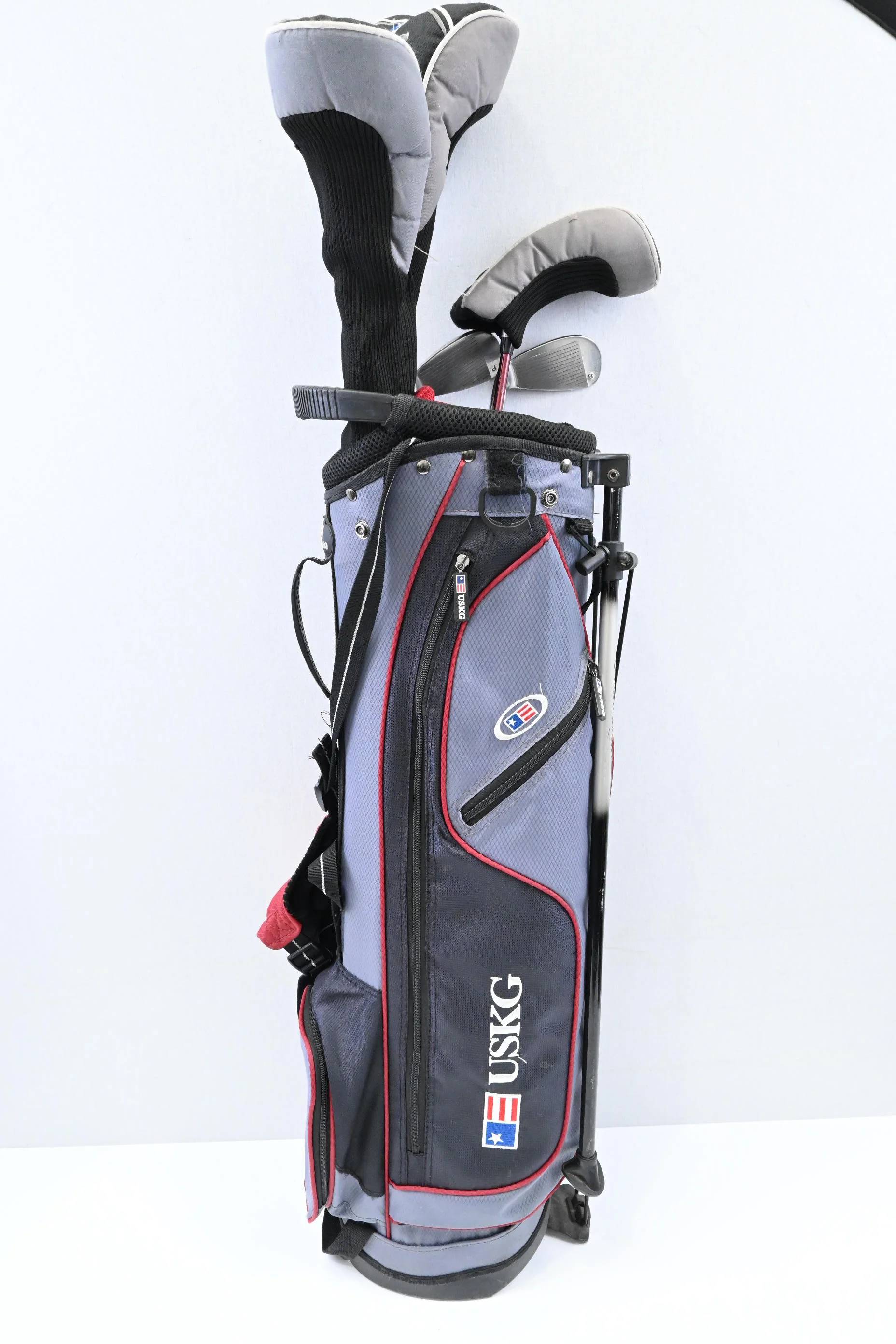 Junior US Kids WT-10 Package Set / Woods, Hybrid, Irons, Putter, Bag