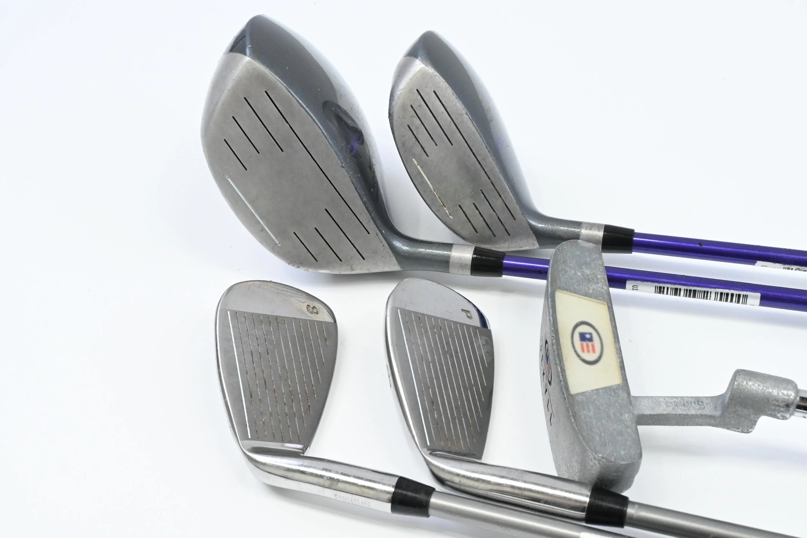 Junior US Kids WT-15 Package Set / Woods, Irons, Putter, Bag - Image 4