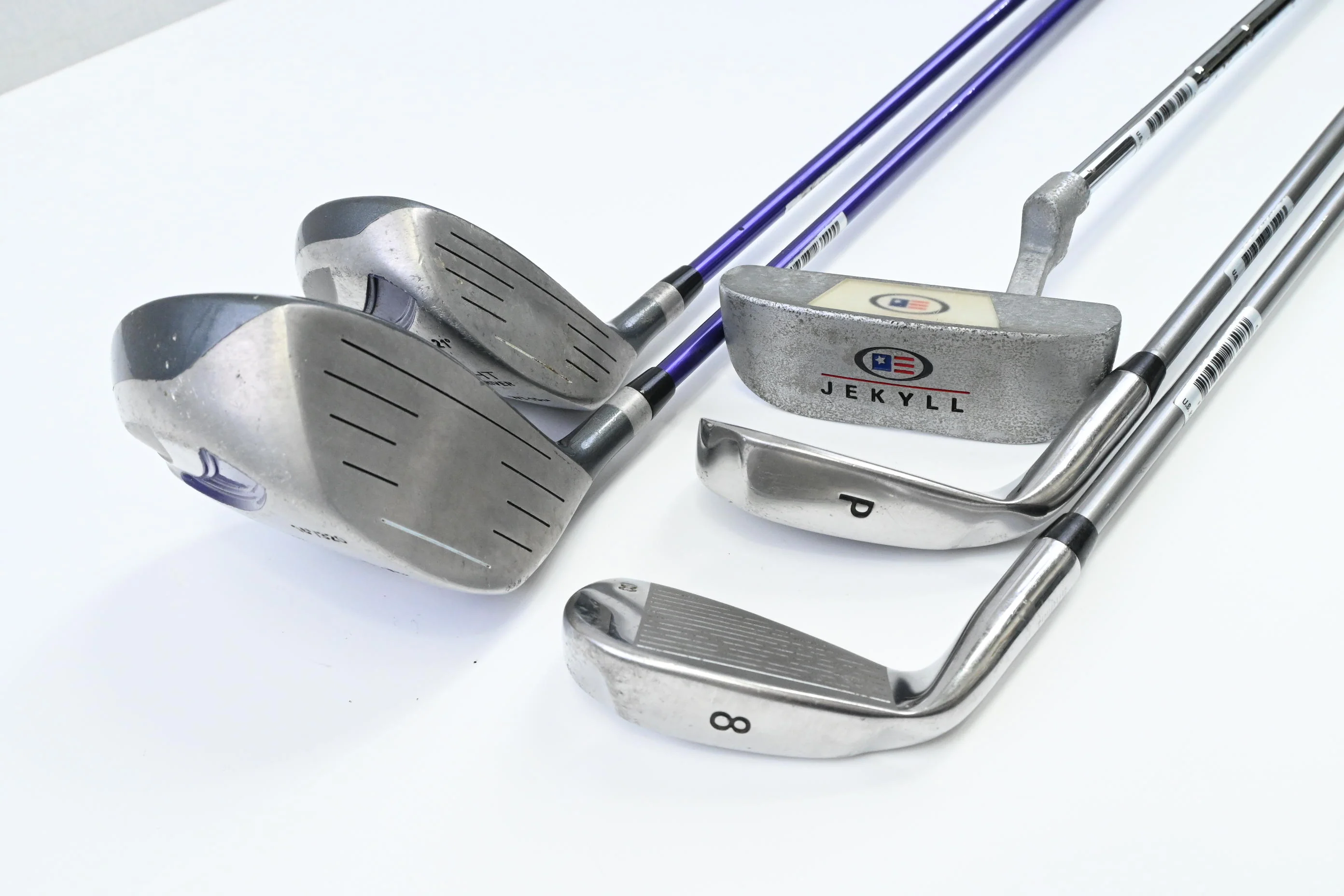 Junior US Kids WT-15 Package Set / Woods, Irons, Putter, Bag - Image 5