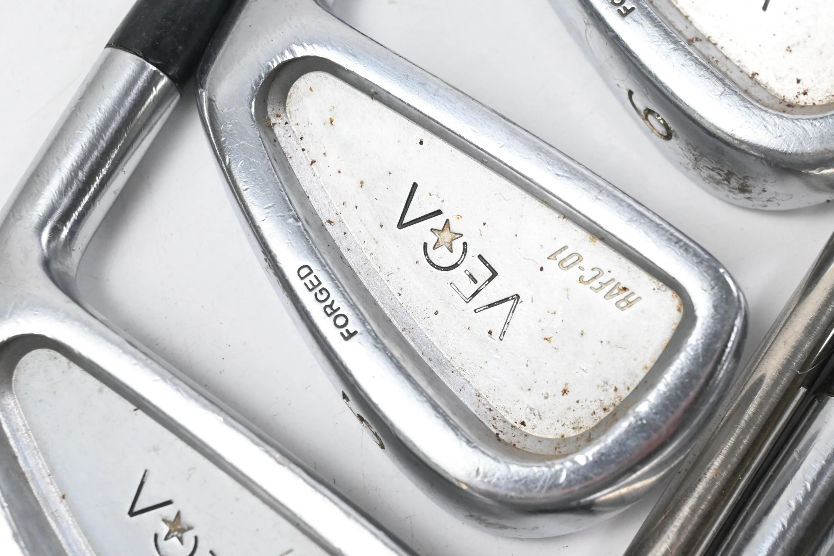 Vega RAFC-01 Irons / 4-PW / Stiff Flex Black Gold Shafts