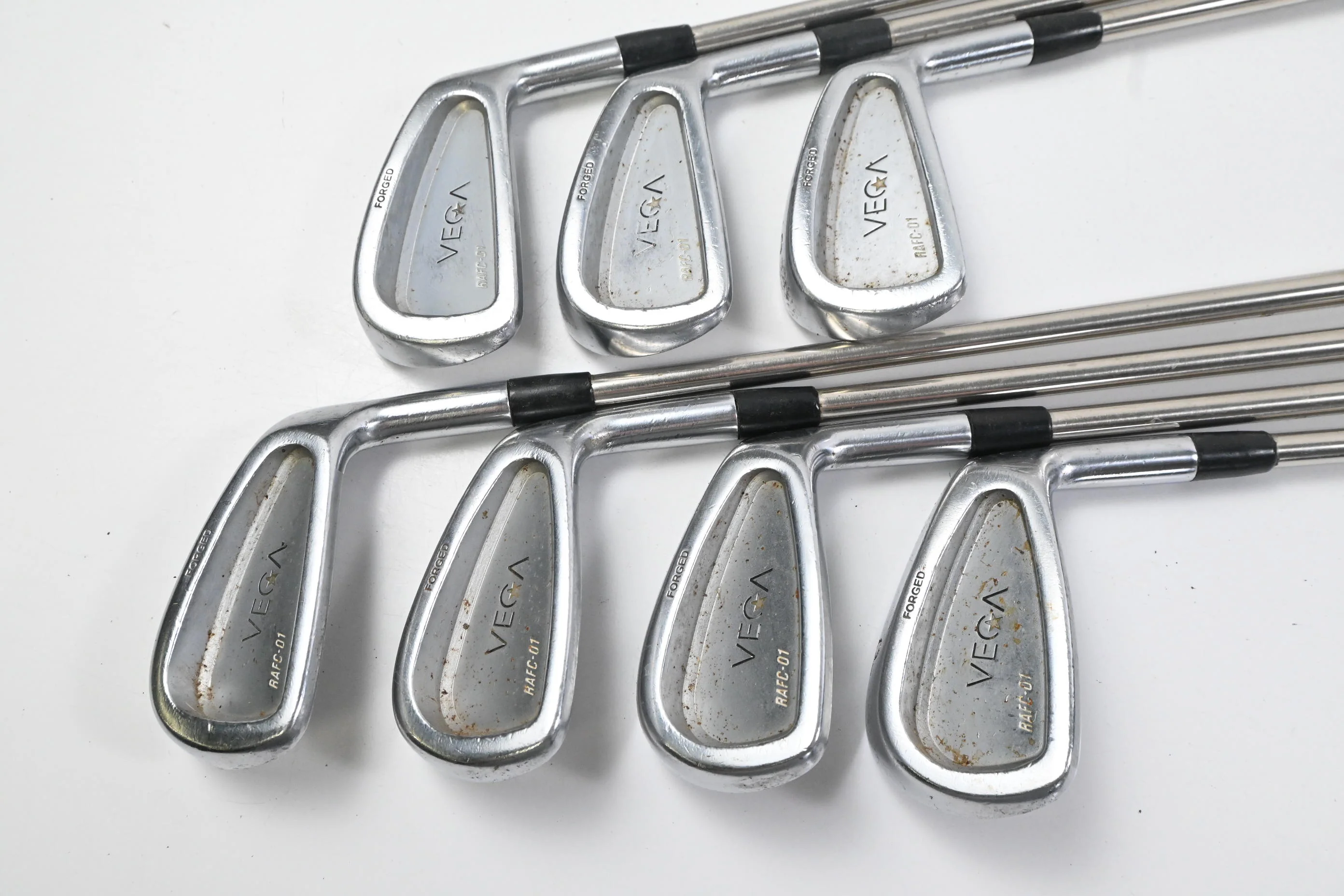 Vega RAFC-01 Irons / 4-PW / Stiff Flex Black Gold Shafts - Image 2