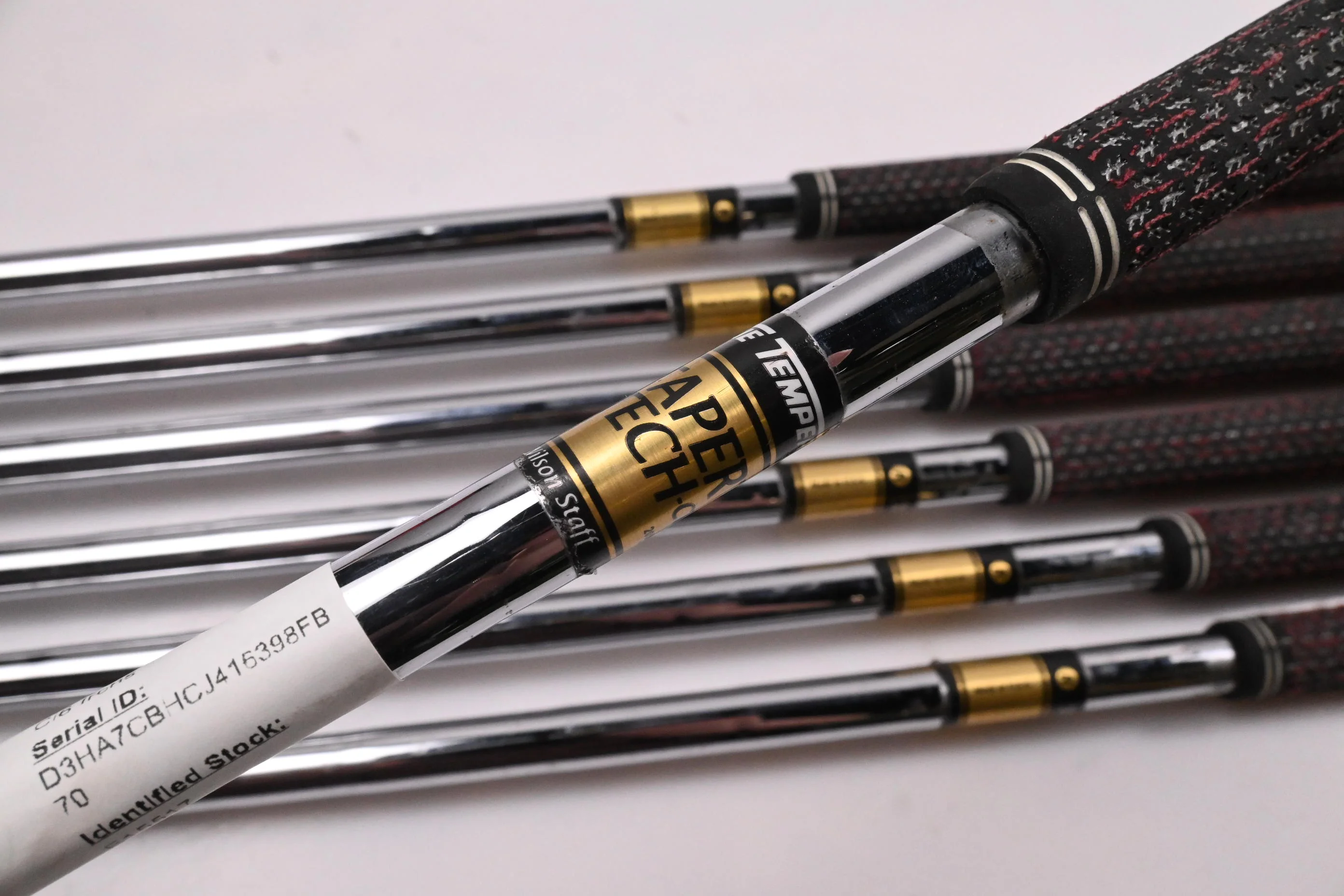 Wilson Ci6 Irons / 4-PW / Regular Flex Taper Tech Shafts - Image 5