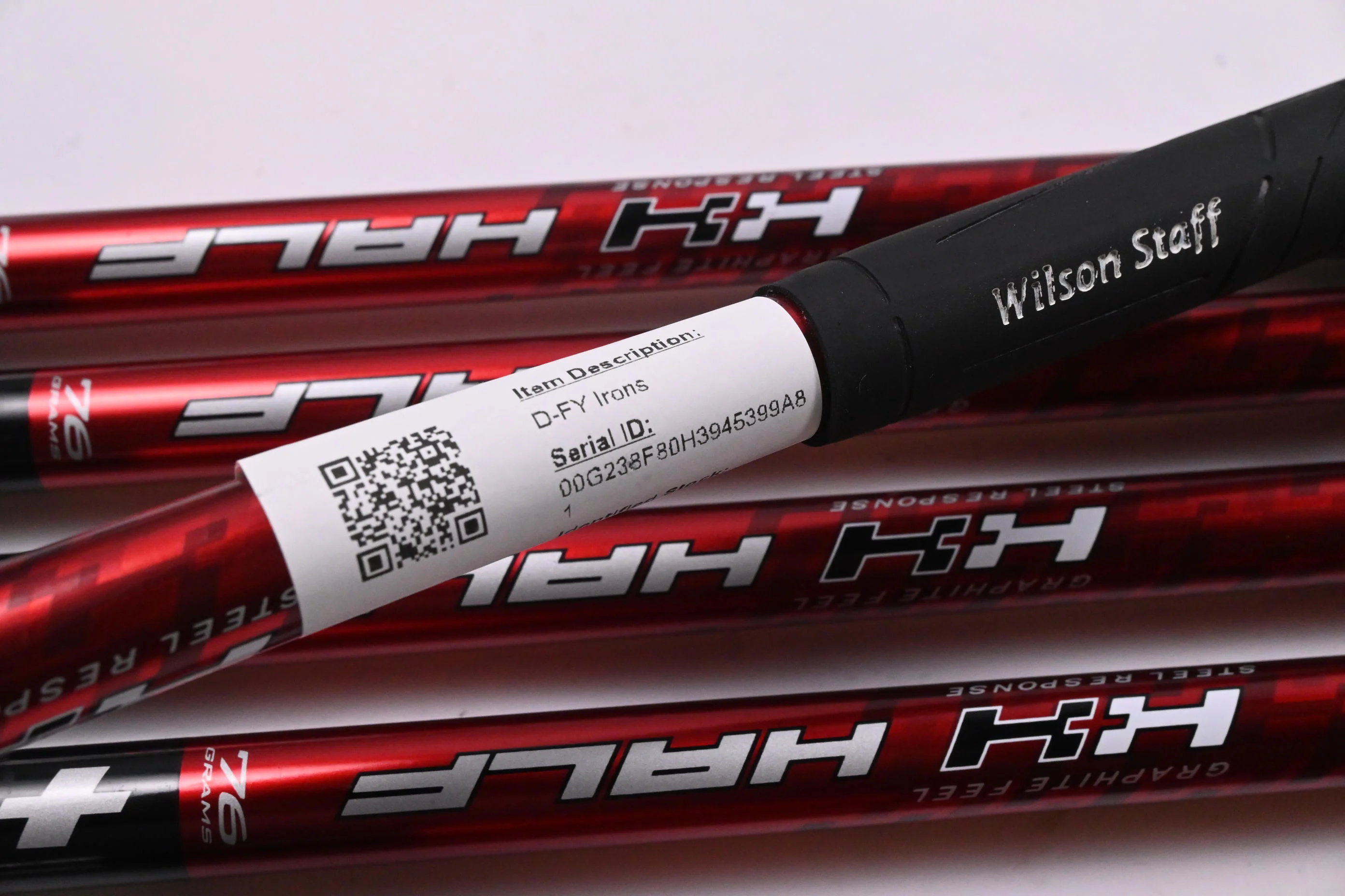 Wilson D-FY Irons / 5-PW / UniFlex Half Half 76 Shafts - Image 6