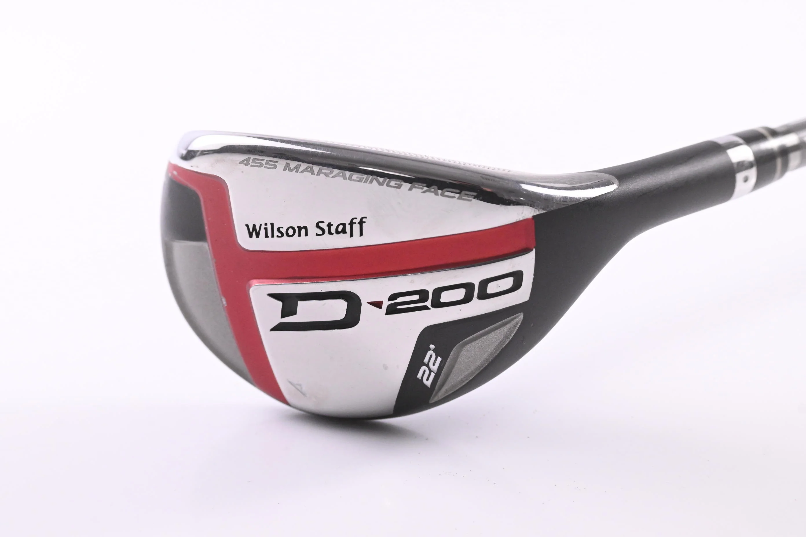 Wilson D200 #4 Hybrid / 22 Degree / Stiff Flex UST Elements Chrome 54FR Shaft - Image 2