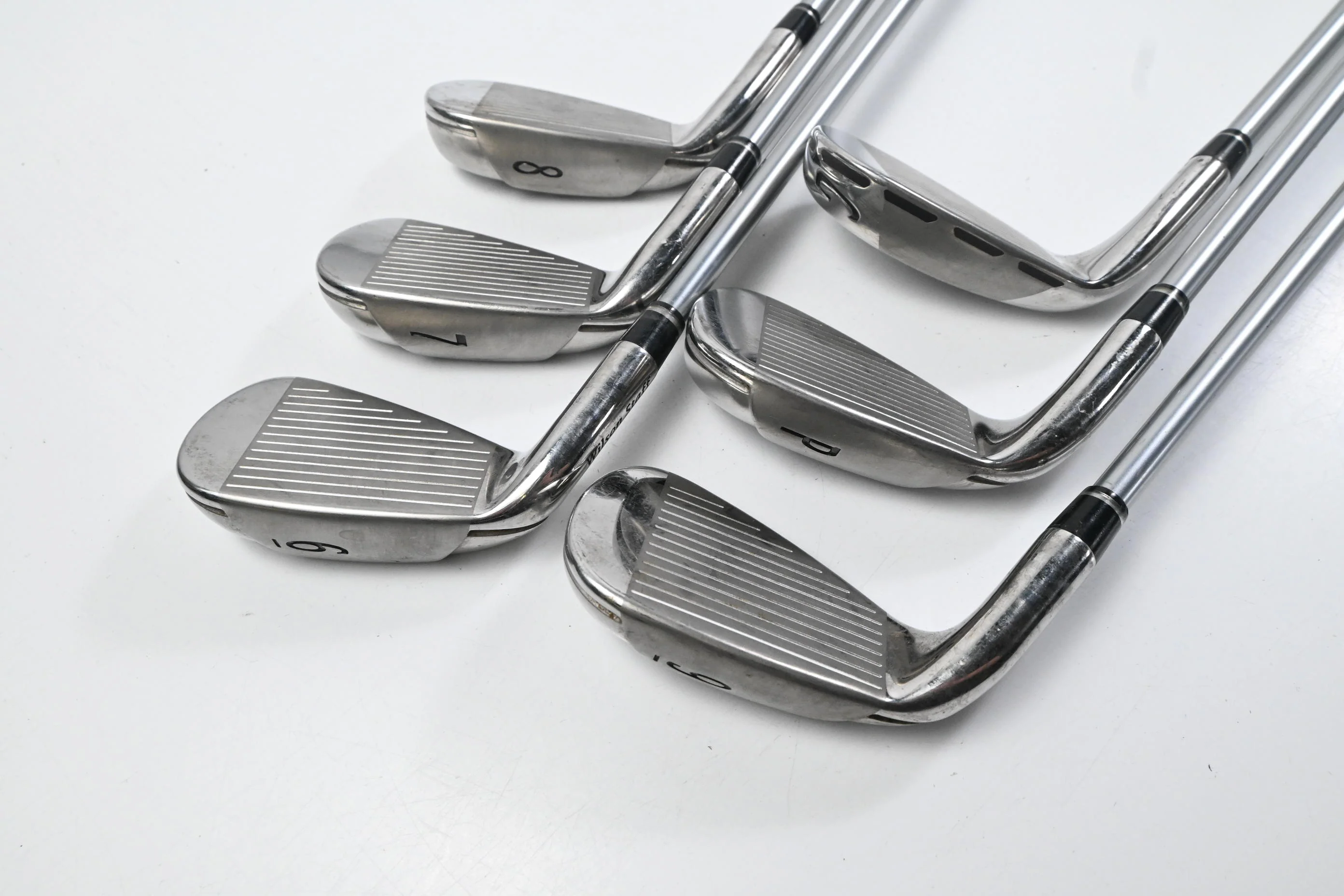 Wilson D200 Irons / 6-PW+GW / Regular Flex Aldila Rogue Pro 75 Shafts - Image 4
