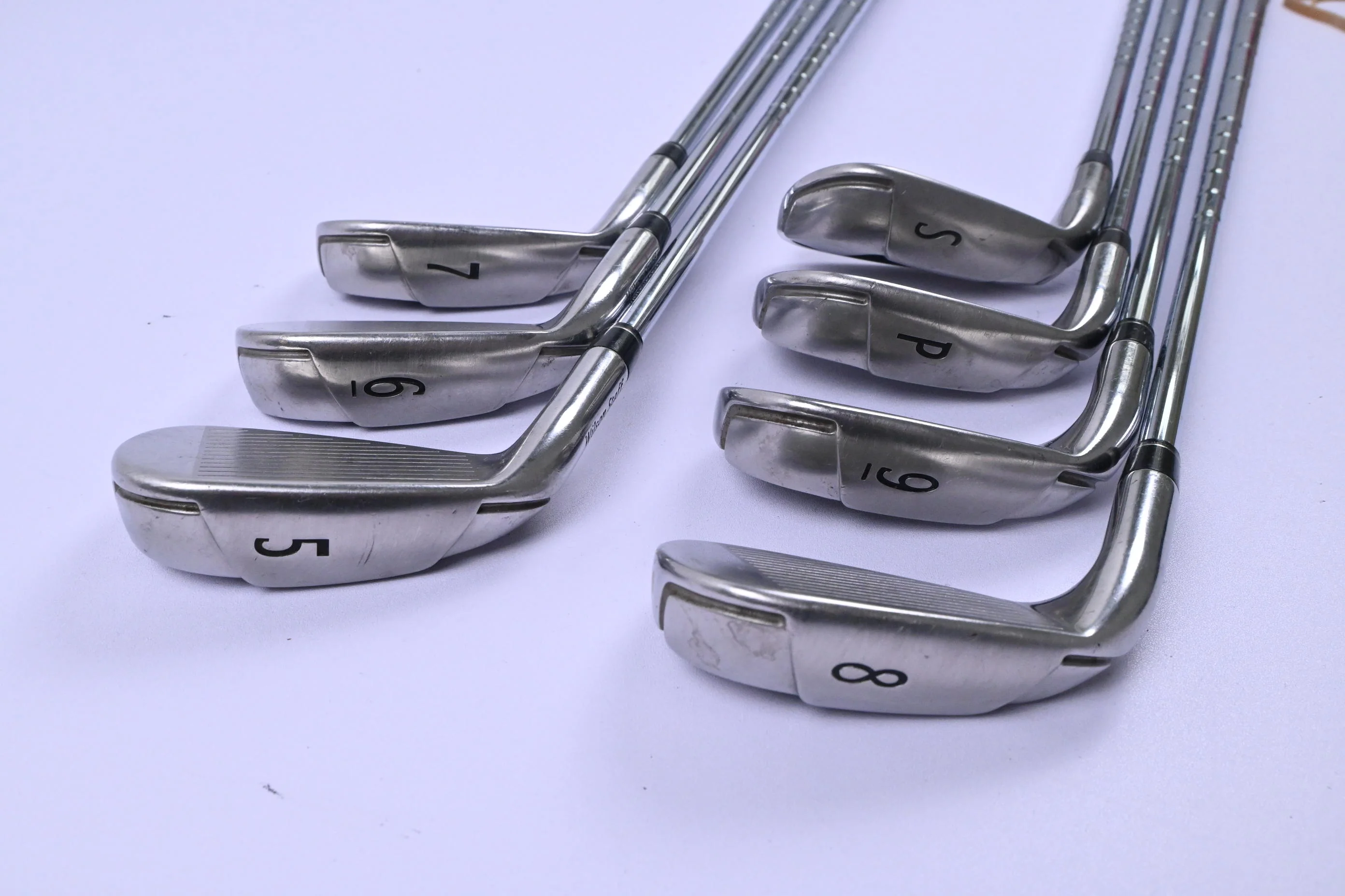 Wilson D200 Irons / 5-PW+SW / Uniflex Wilson SL85 Shafts - Image 4