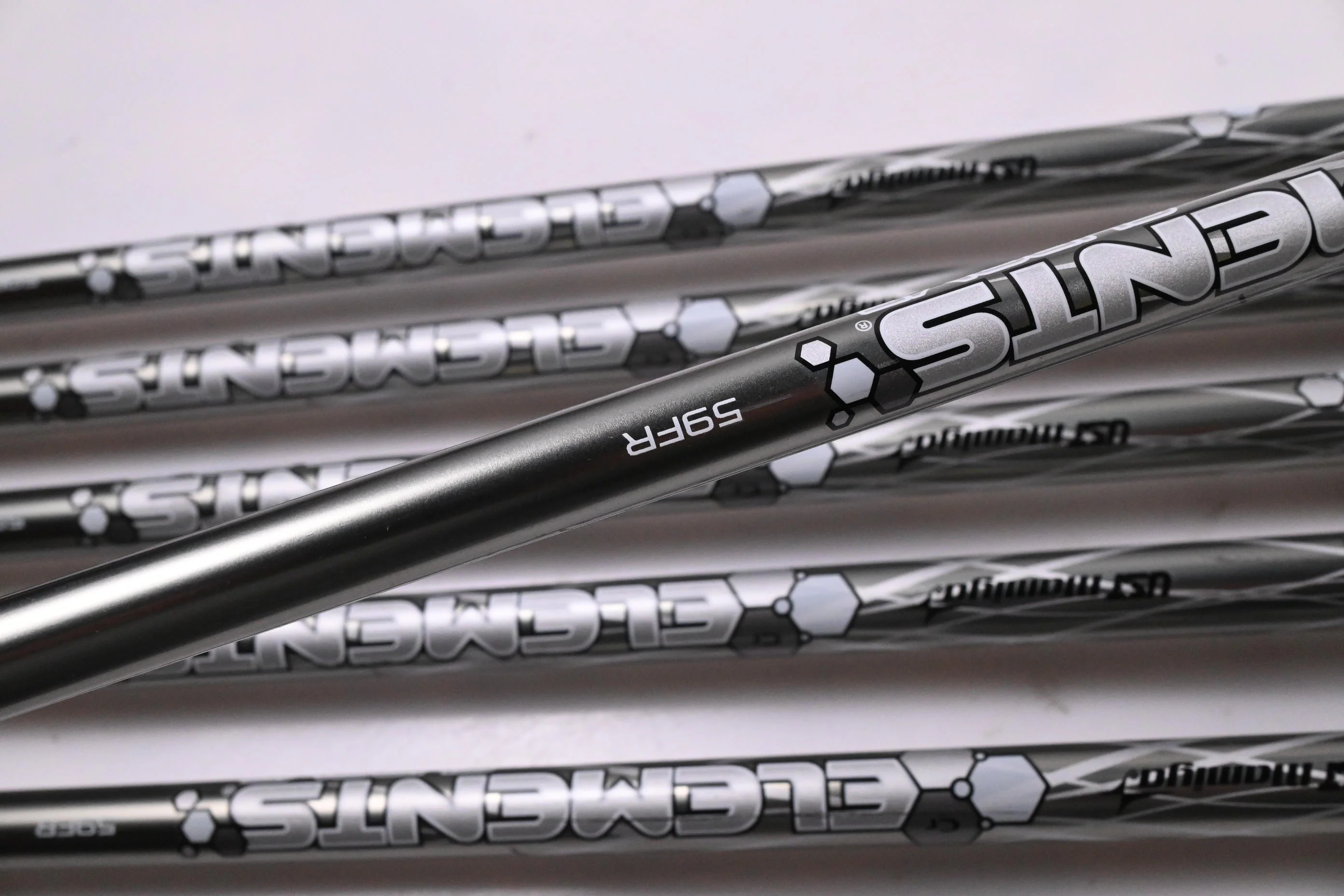 Wilson D350 Irons / 6-PW+SW / Regular Flex UST Elements Chrome 59 Shafts - Image 5