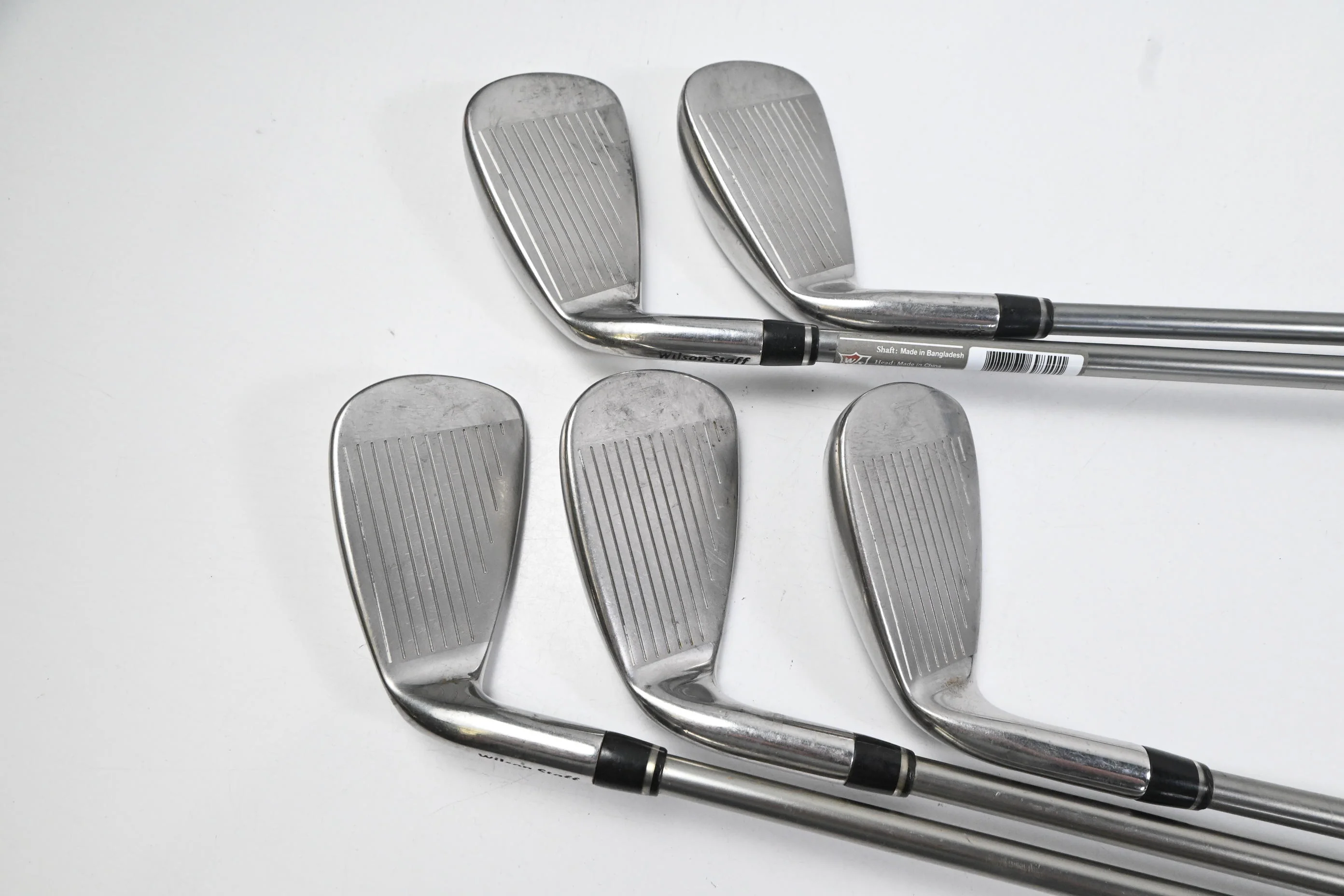 Wilson D350 Irons / 5-9i / Regular Flex UST Mamiya Elements Chrome Shafts - Image 3