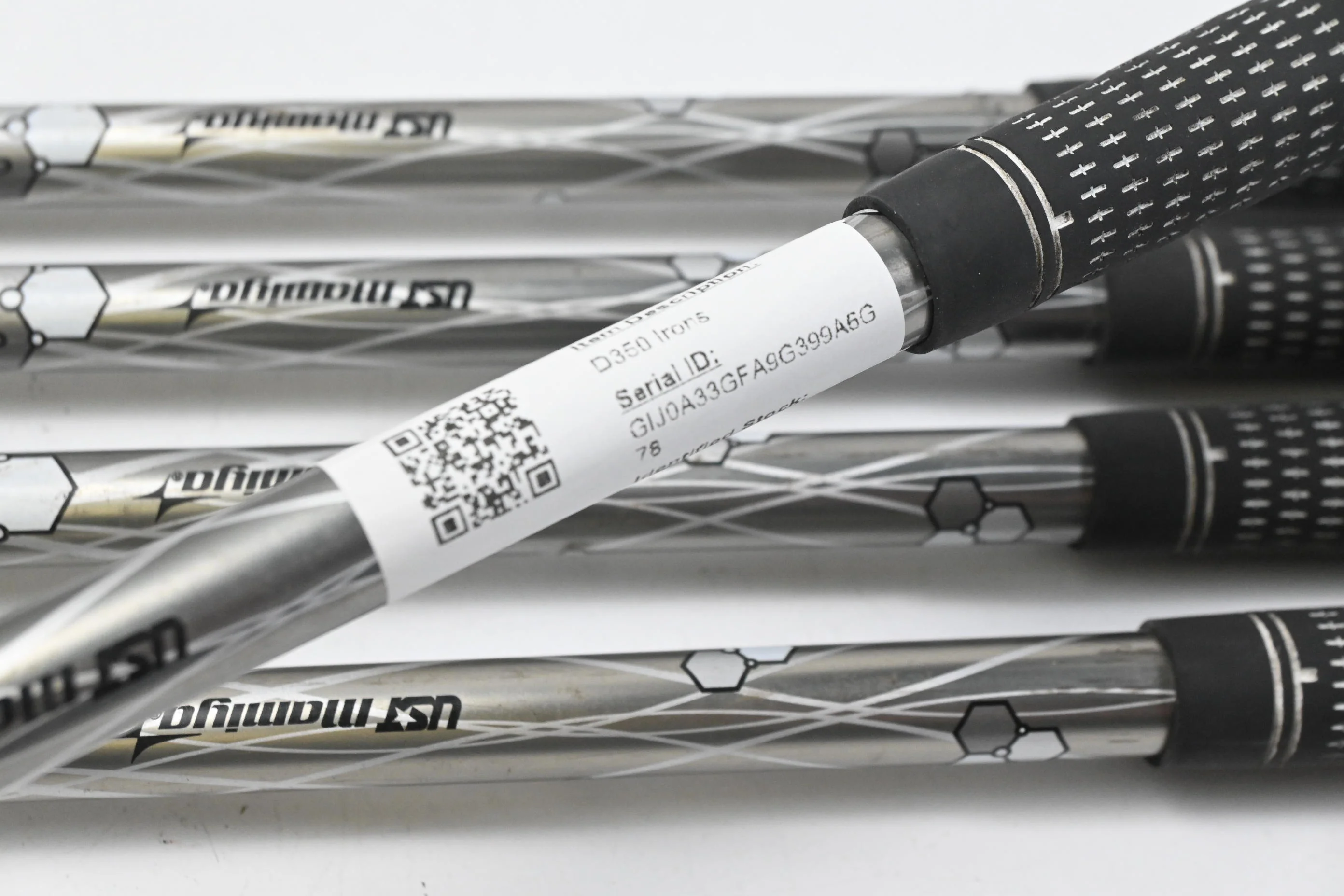 Wilson D350 Irons / 5-9i / Regular Flex UST Mamiya Elements Chrome Shafts - Image 7