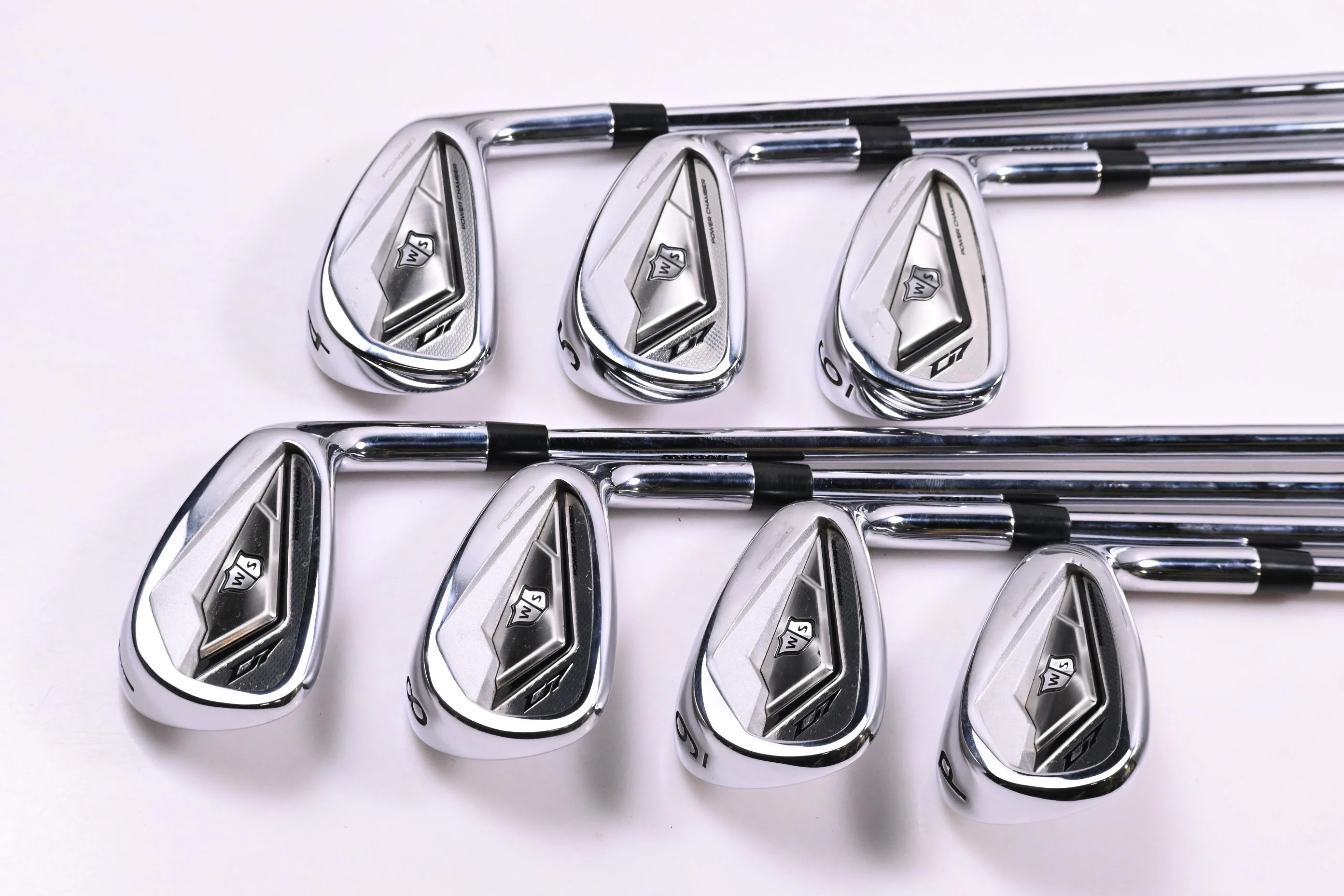 Wilson D7 Forged Irons / 4-PW / Regular Flex KBS $-Taper Lite 95 Shafts - Image 2