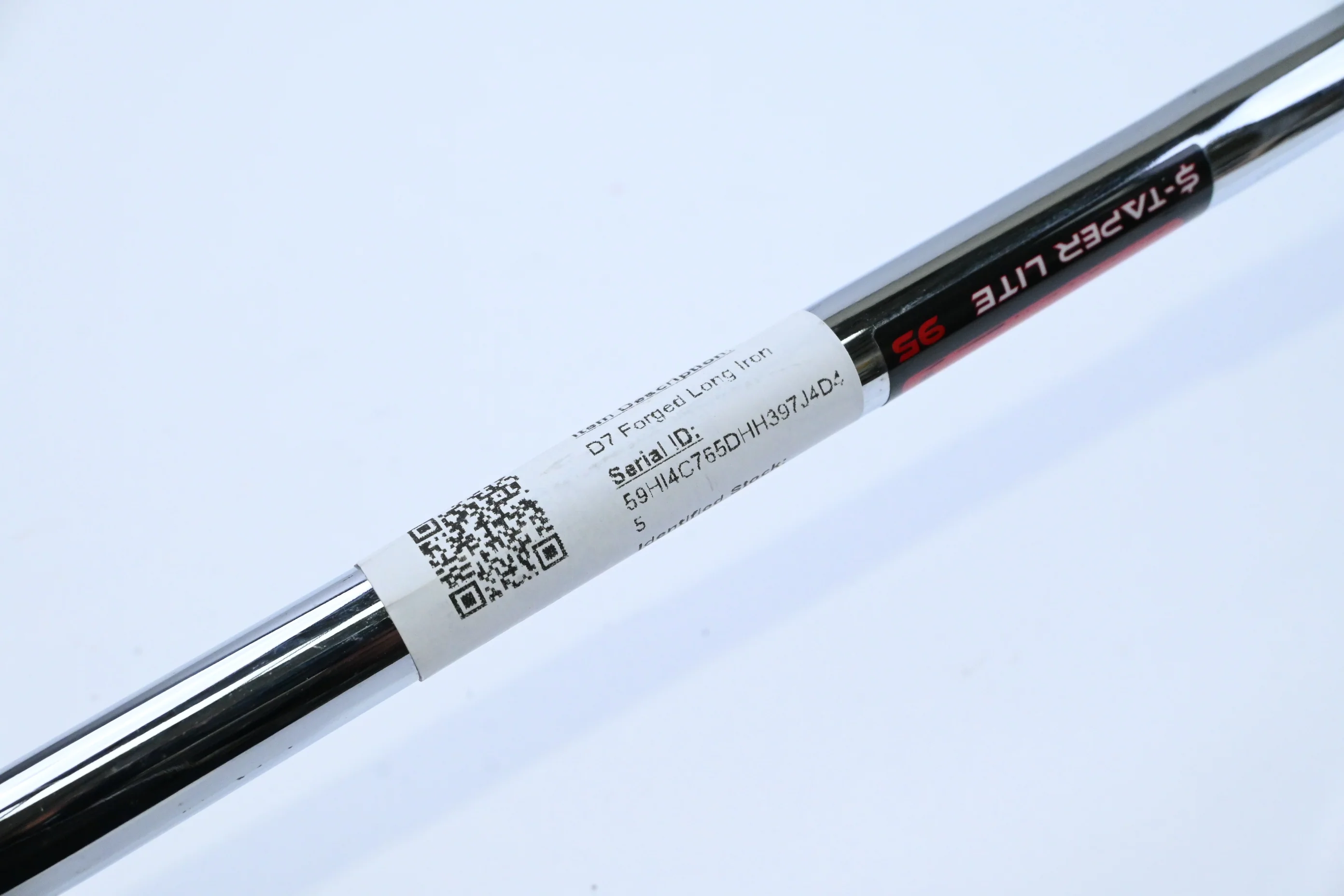 Wilson D7 Forged #4 Iron / 21.5 Degree / Regular Flex KBS $-Taper Lite 95 Shaft - Image 5