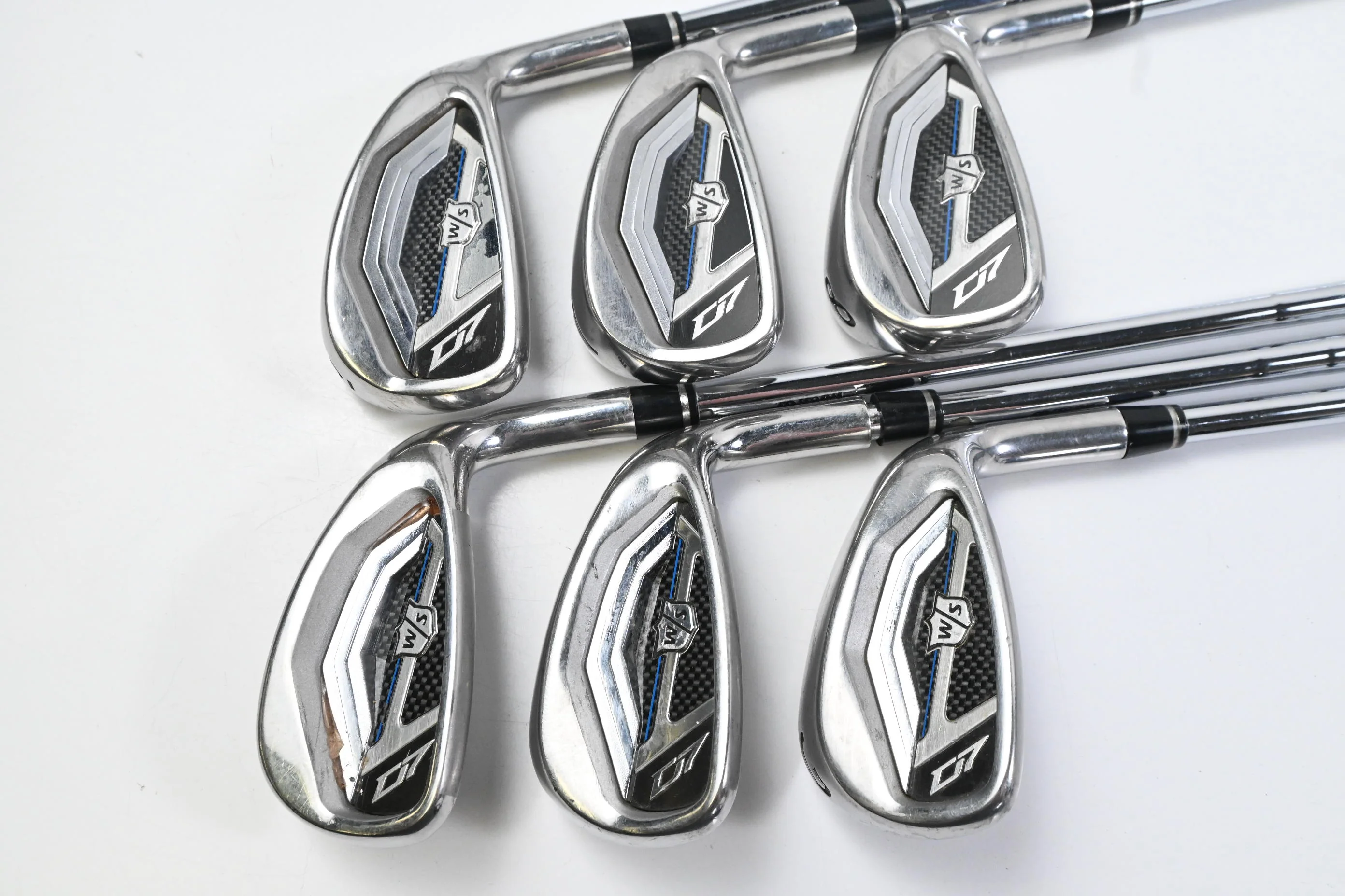 Wilson D7 Irons / 6-PW+GW / Senior Flex KBS Tour 80 Shafts - Image 2