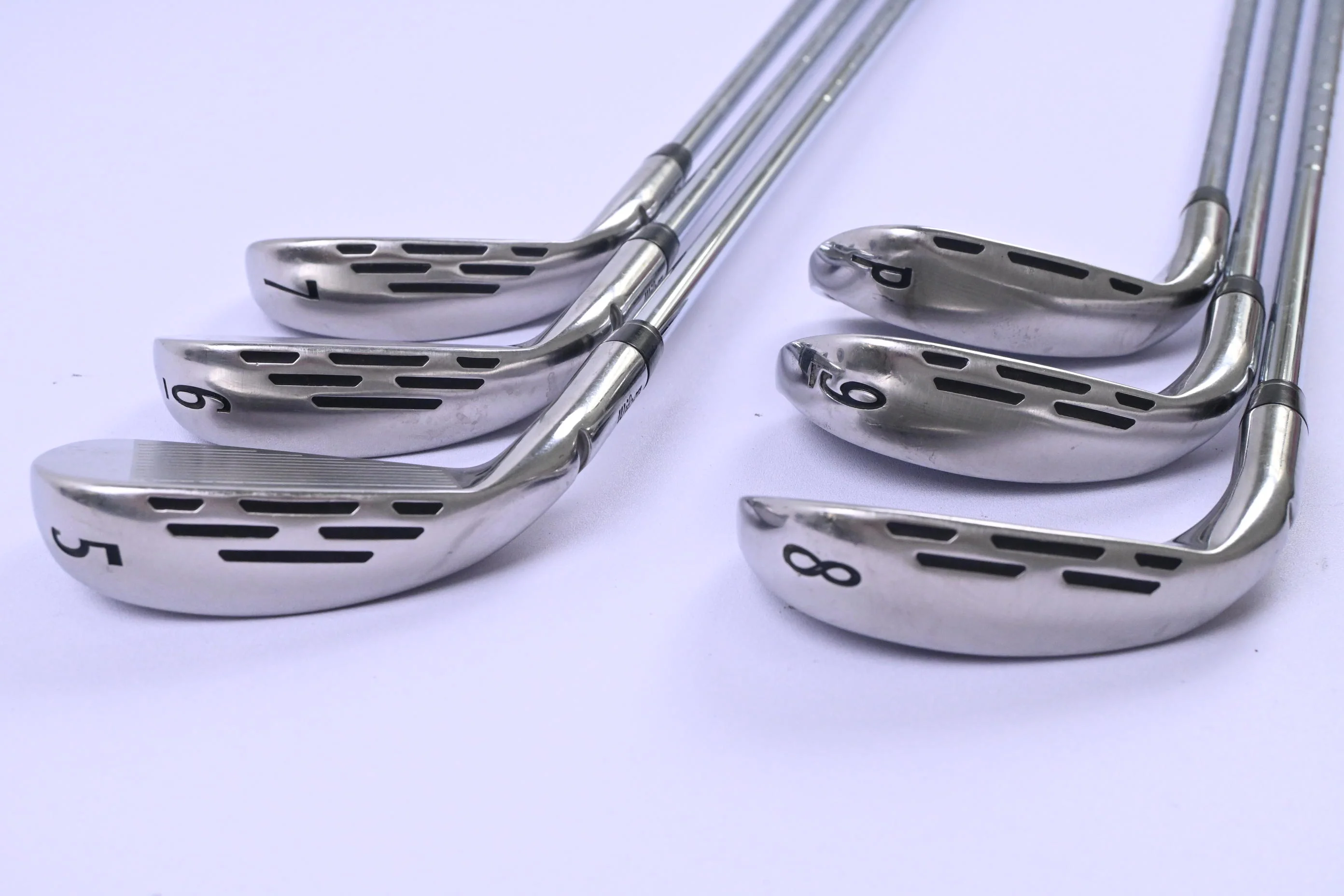 Wilson D7 Irons / 5-PW / Regular Flex KBS Tour 80 Shafts - Image 4
