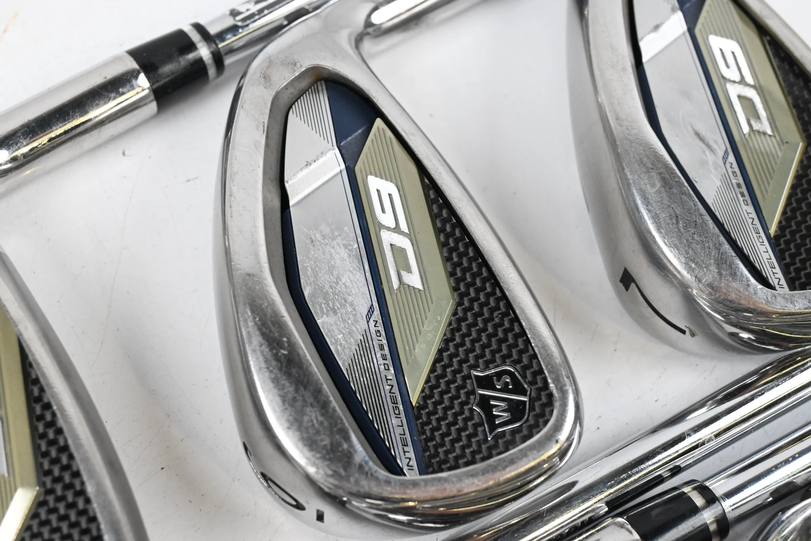 Wilson D9 Irons / 5-PW+SW / Regular Flex KBS MAX Ultralite Shafts
