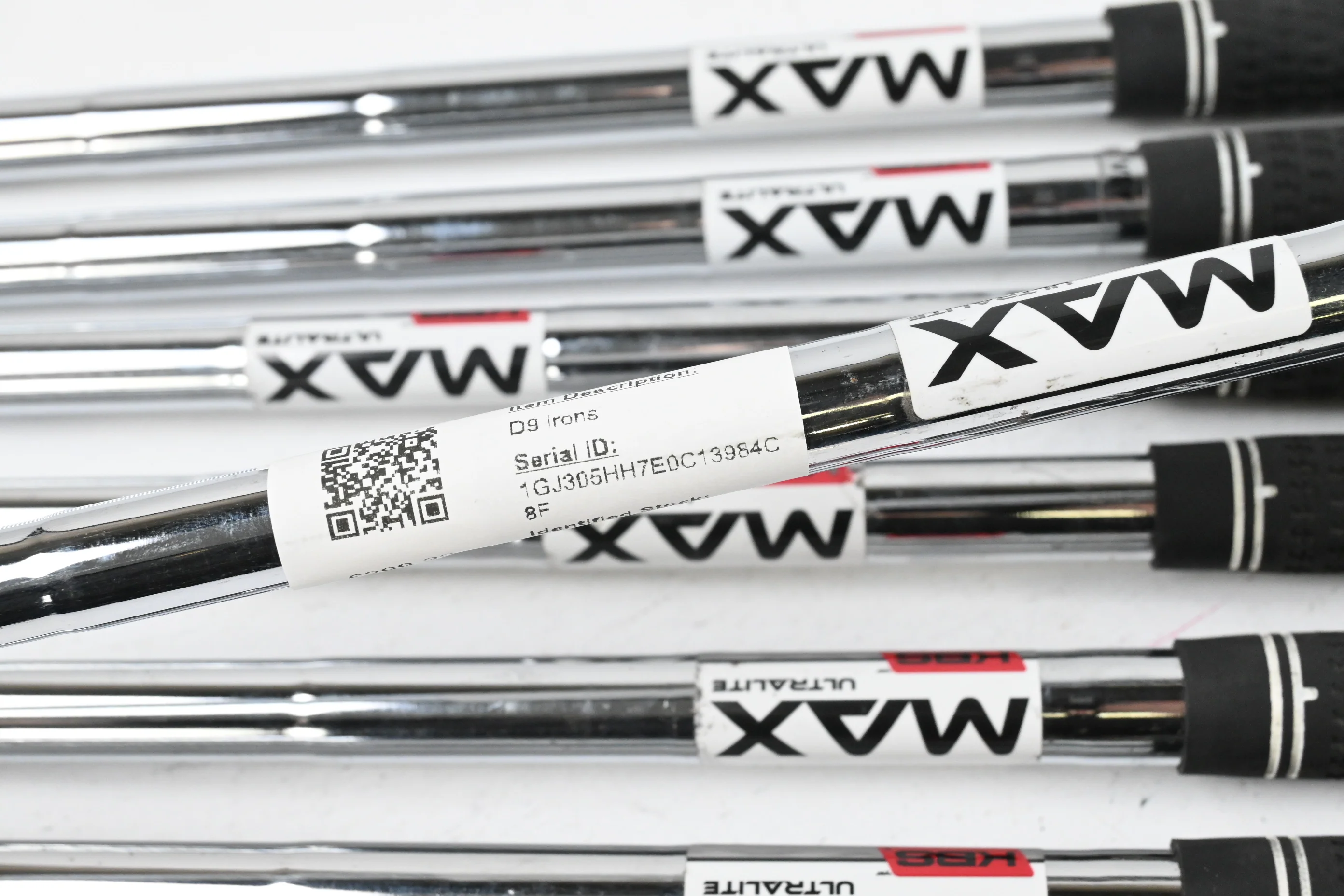 Wilson D9 Irons / 5-PW+SW / Regular Flex KBS MAX Ultralite Shafts - Image 6