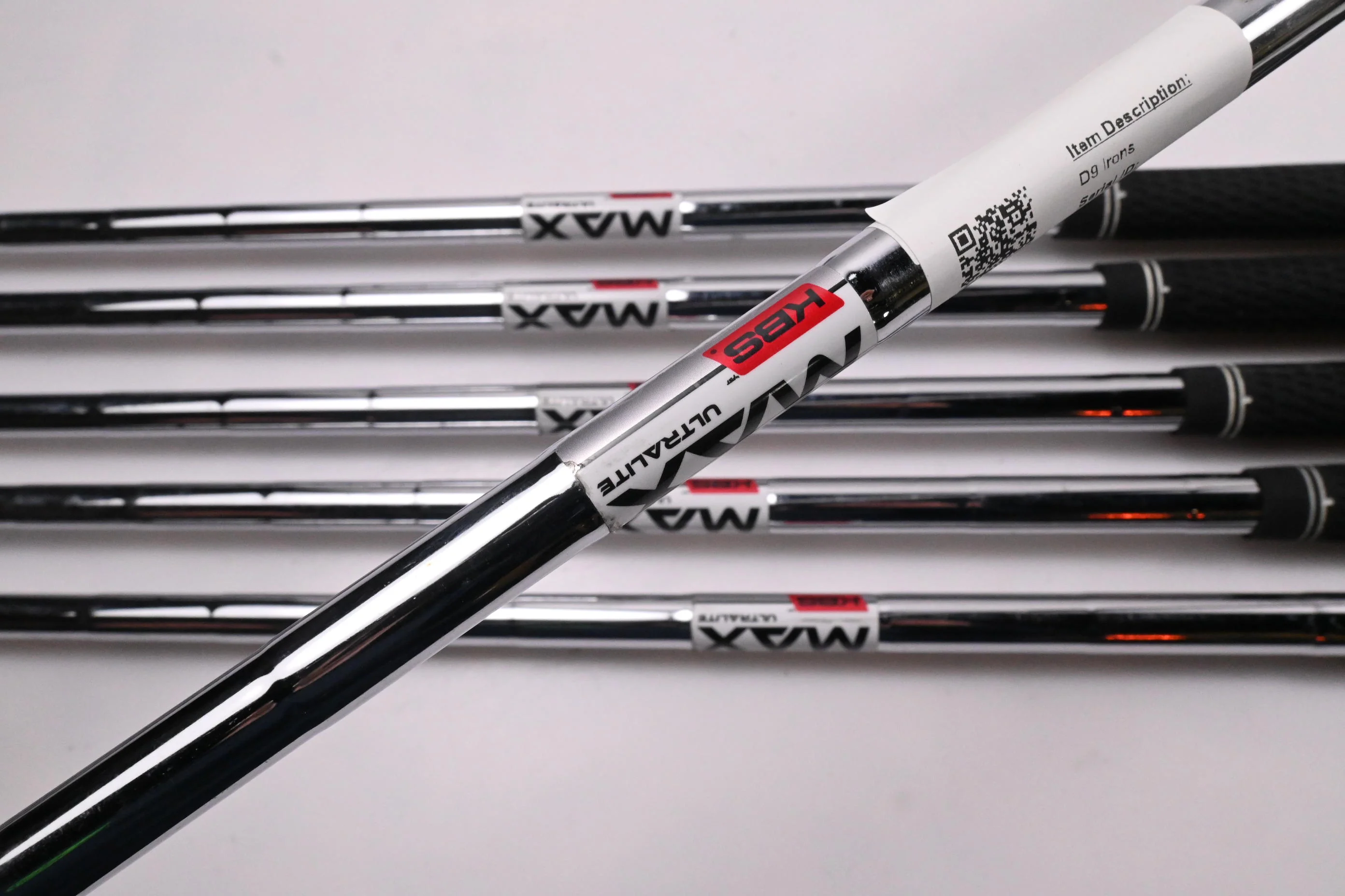 Wilson D9 Irons / 5-PW / UniFlex KBS MAX UltraLite Shafts - Image 5