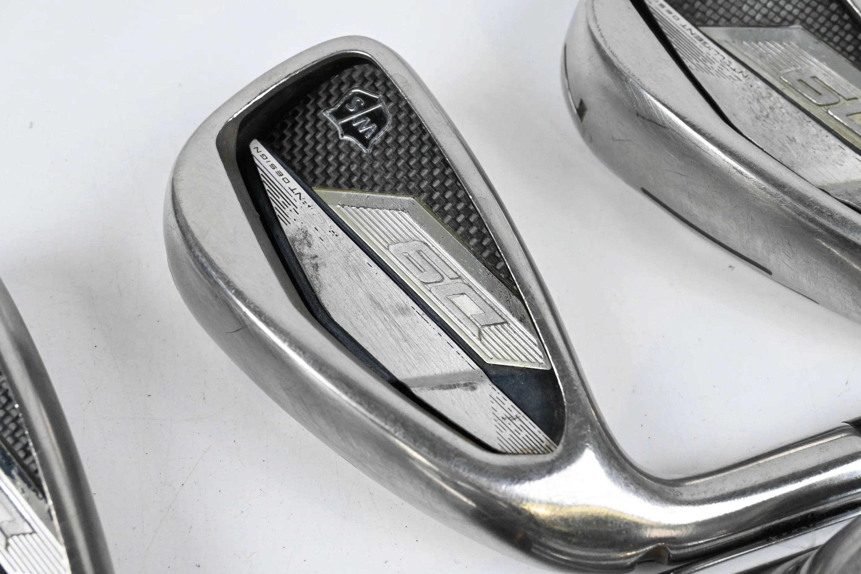 Left Hand Wilson D9 Irons / 5-PW+SW / Regular Flex KBS MAX Ultralite Shafts
