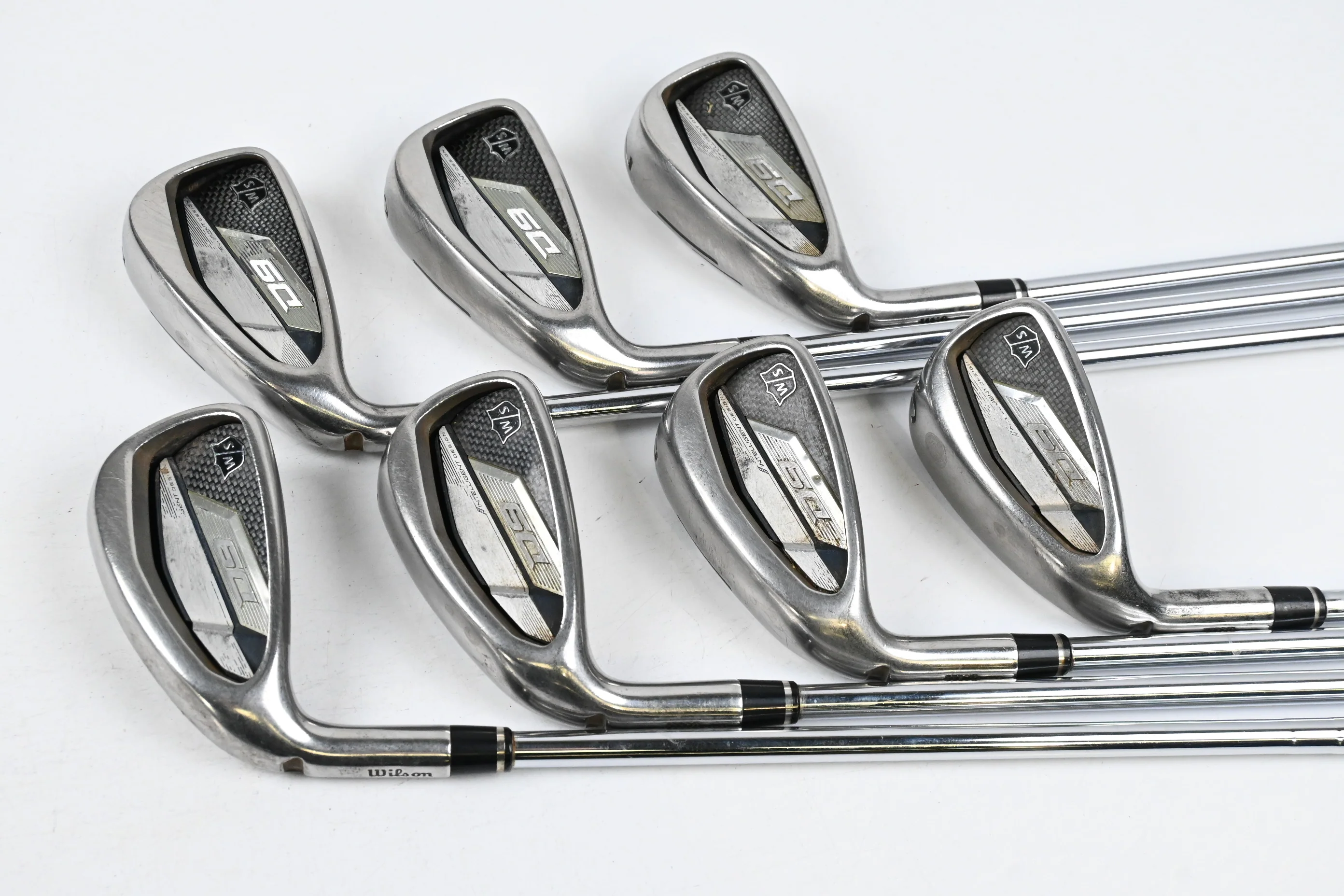 Left Hand Wilson D9 Irons / 5-PW+SW / Regular Flex KBS MAX Ultralite Shafts - Image 2
