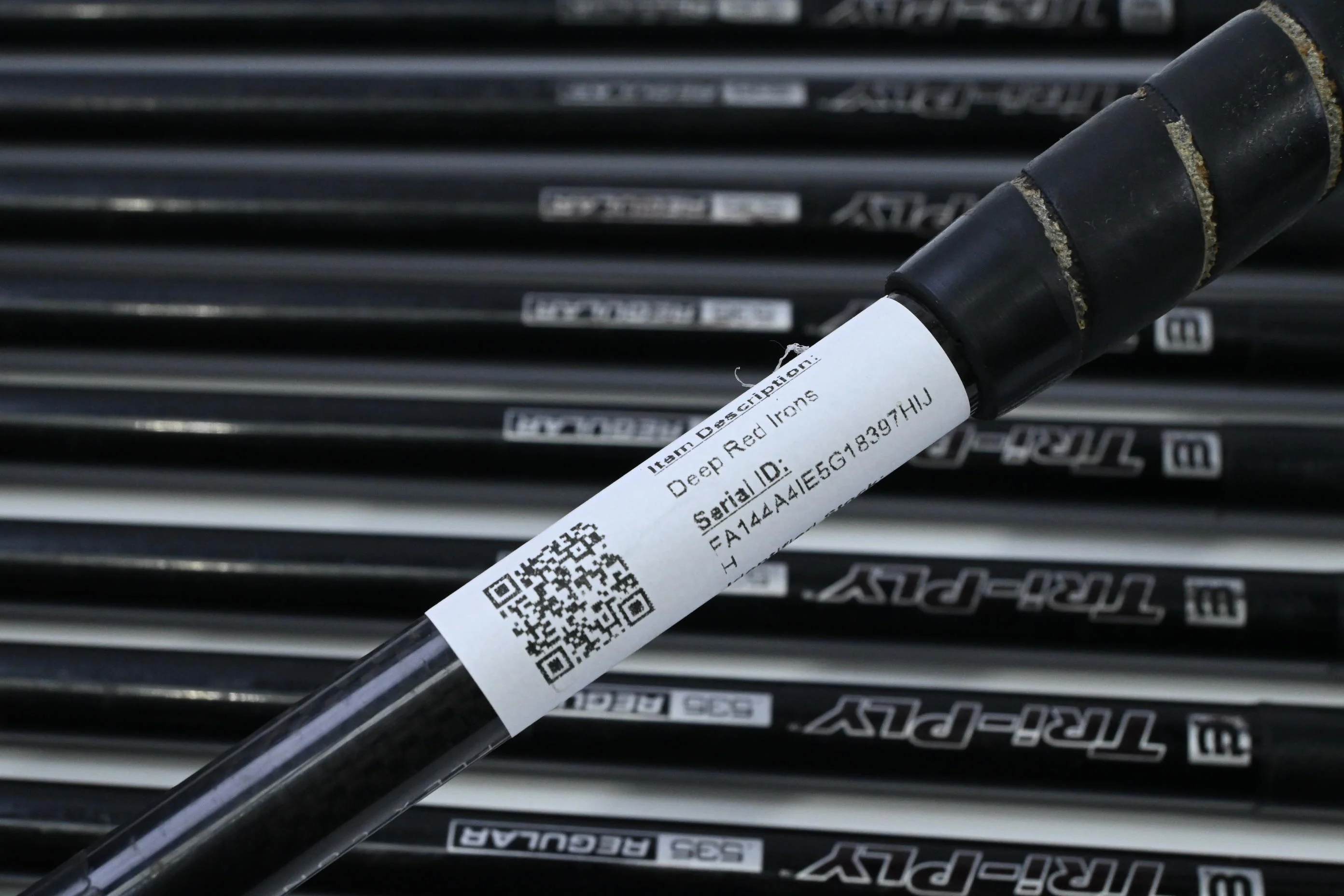 Wilson Deep Red Irons / 3-PW+GW+SW / Regular Flex Wilson Tri-Ply .535 Shafts - Image 6
