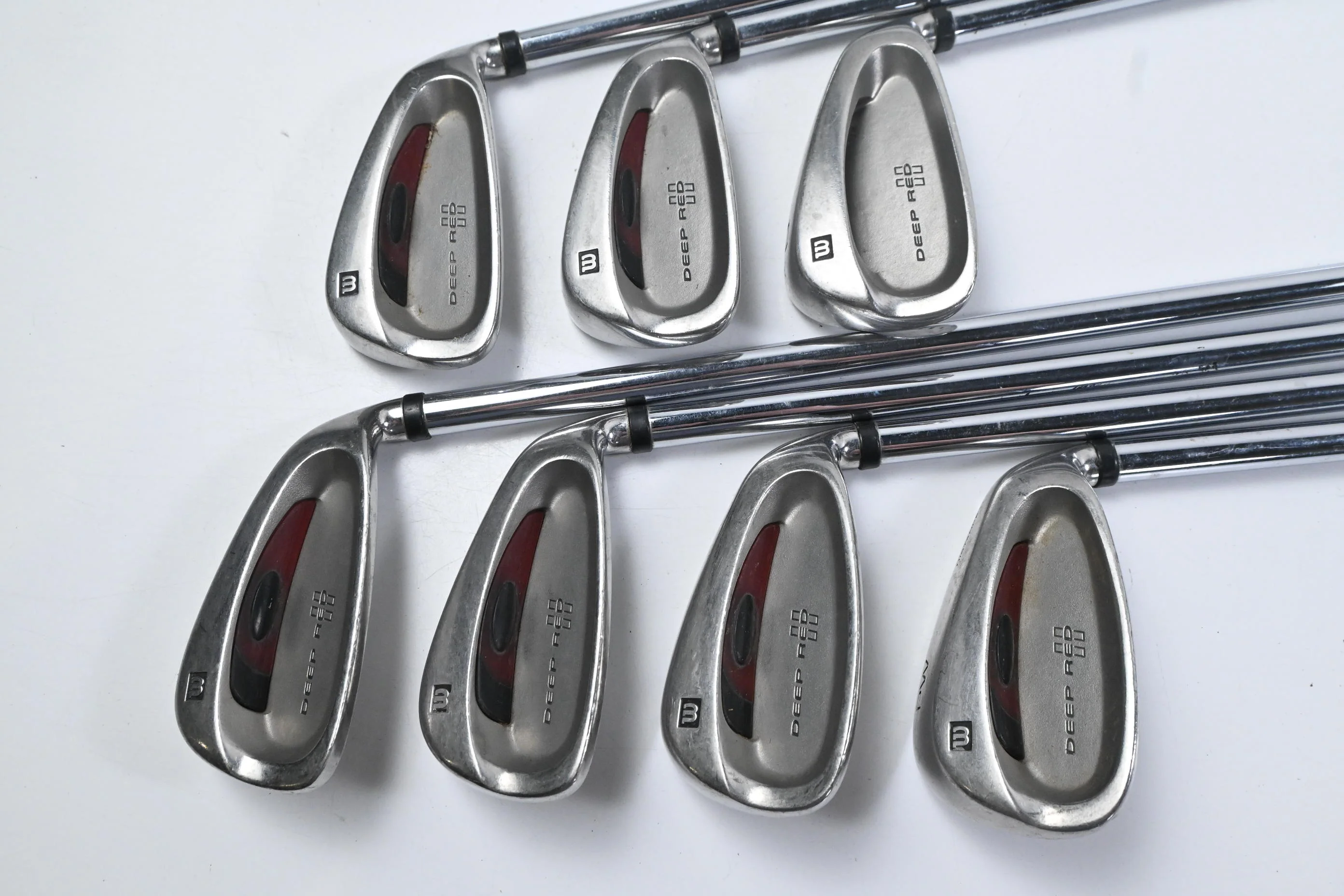 Wilson Deep Red Irons / 4-PW / Regular Flex Wilson Step Control 450 Shafts - Image 2