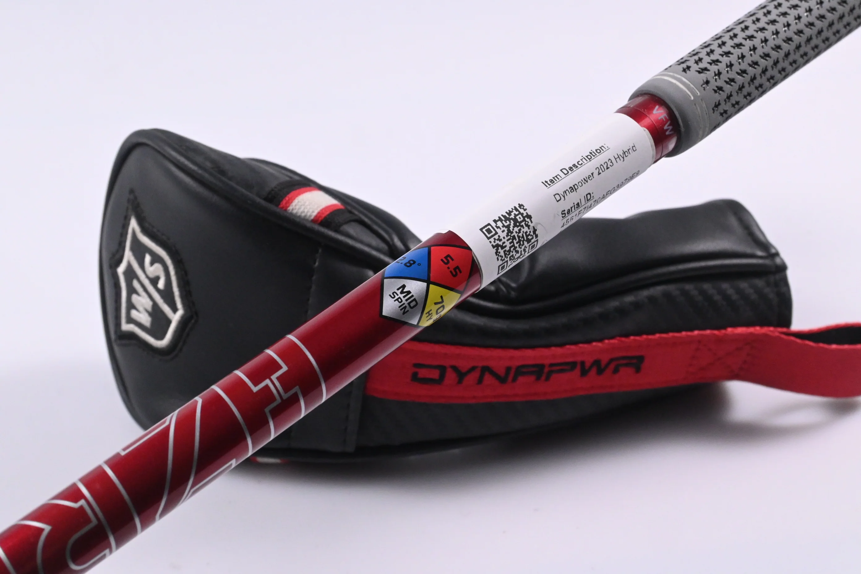 Wilson DYNAPWR 2023 #3 Hybrid / 19 Degree / Regular Flex HZRDUS Smoke Red RDX 70 - Image 6
