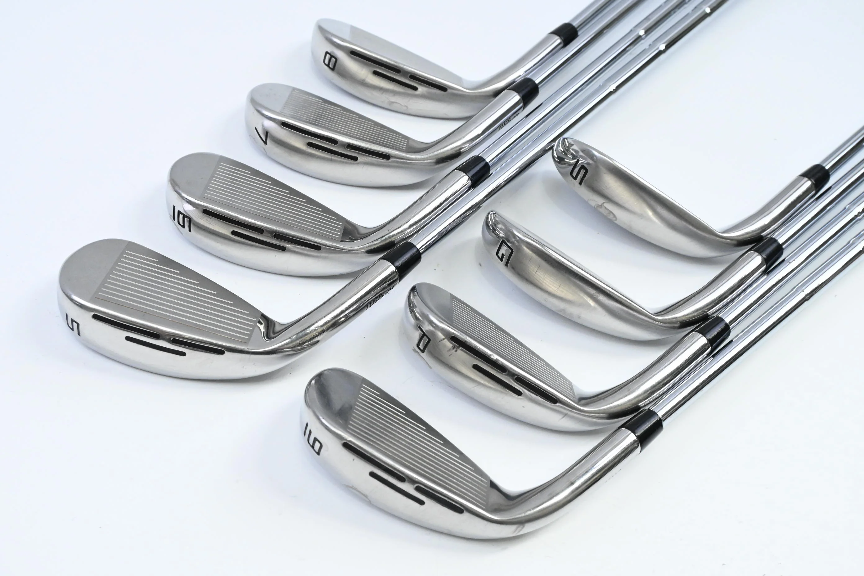 Wilson Dynapower 2023 Irons / 5-PW+GW+SW / Stiff Flex Dynamic Gold 115 S300 - Image 4