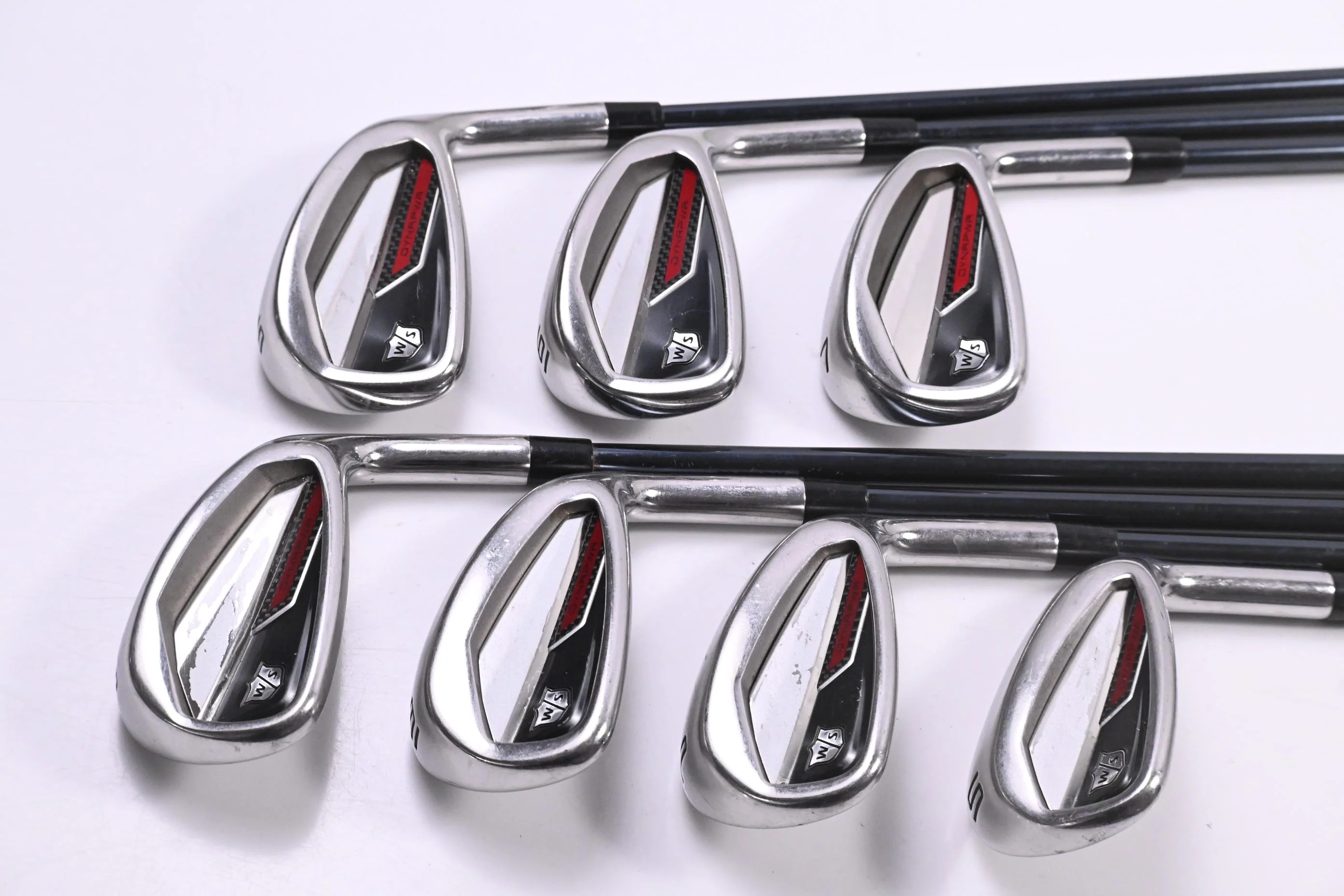 Ladies Wilson Dynapower 2023 Irons / 5-PW+SW / Ladies Flex UST Recoil DART 65 - Image 2