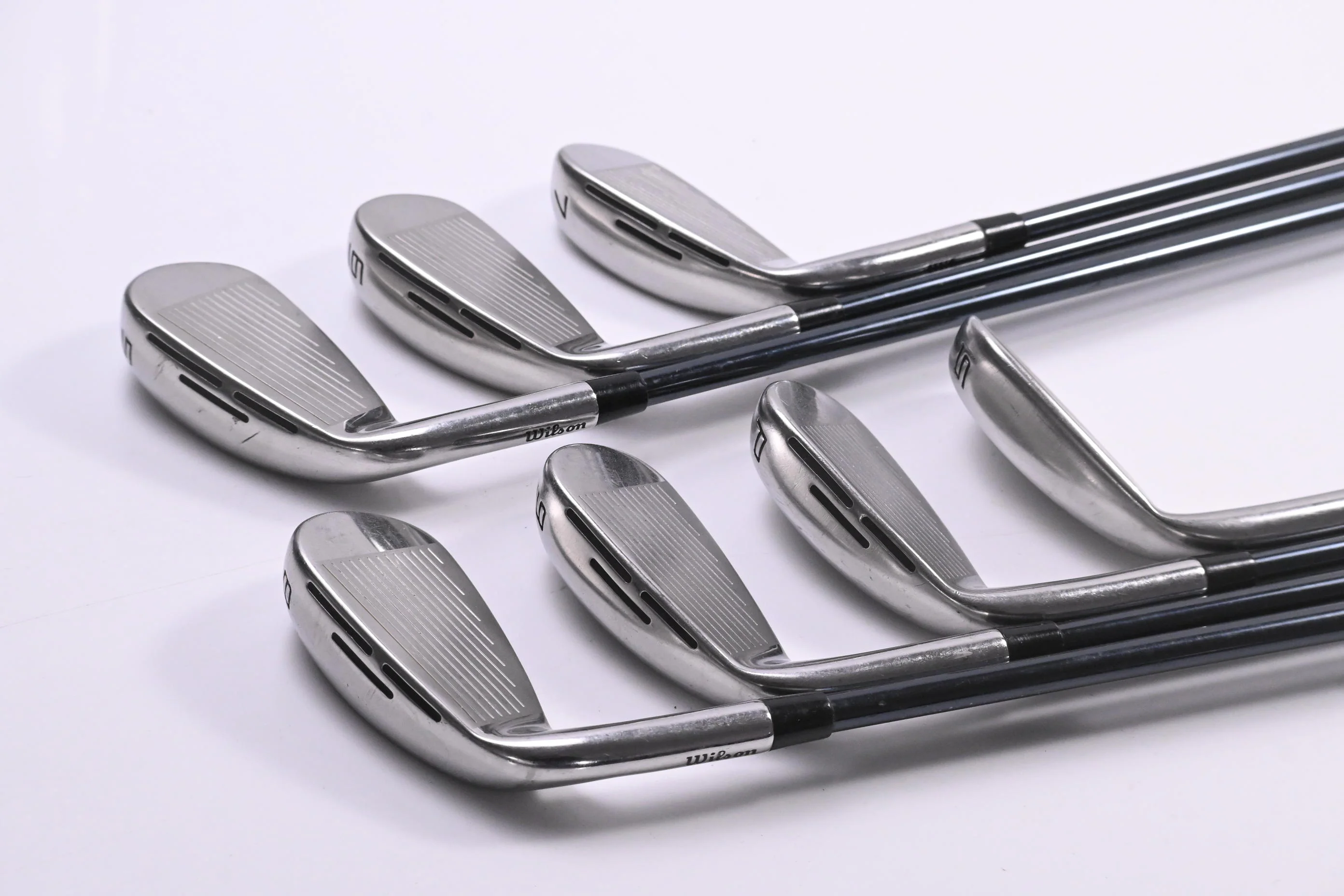 Ladies Wilson Dynapower 2023 Irons / 5-PW+SW / Ladies Flex UST Recoil DART 65 - Image 4