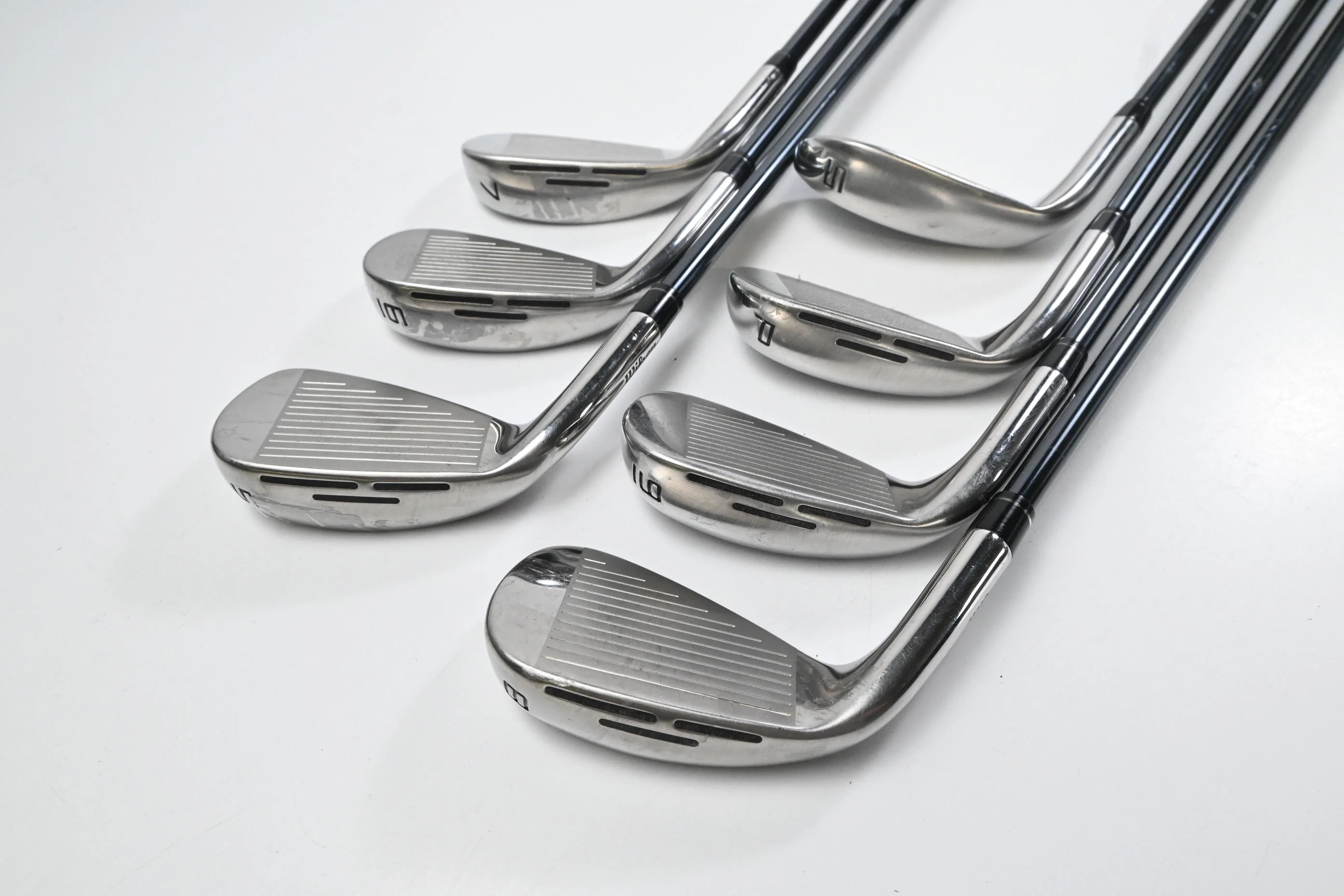 Wilson Dynapower 2023 Irons / 5-PW+SW / Regular Flex Recoil Dart 65 Shafts - Image 4