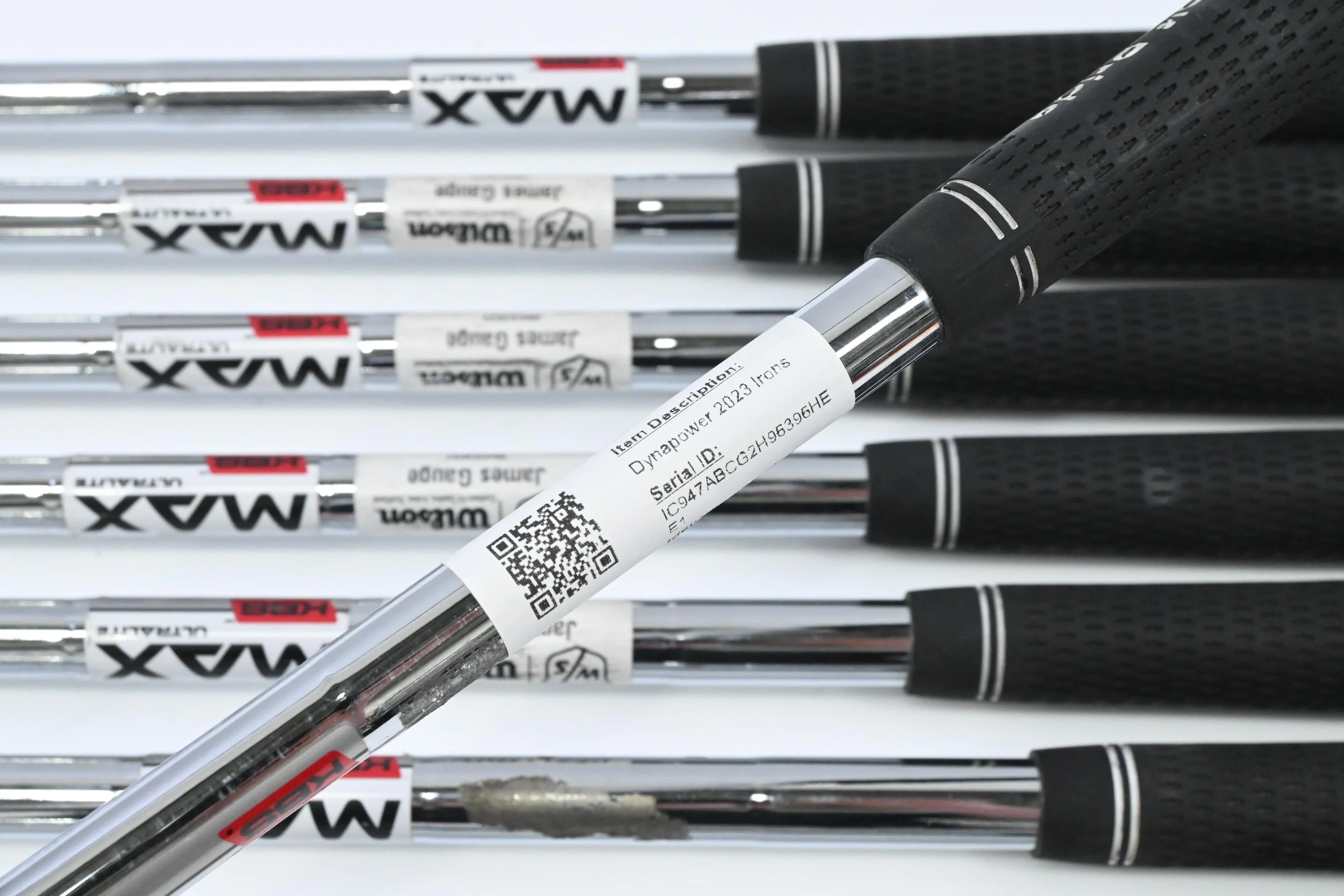 Wilson Dynapower 2023 Irons / 5-PW+GW+SW / Regular Flex KBS Max Ultralite Shafts - Image 6