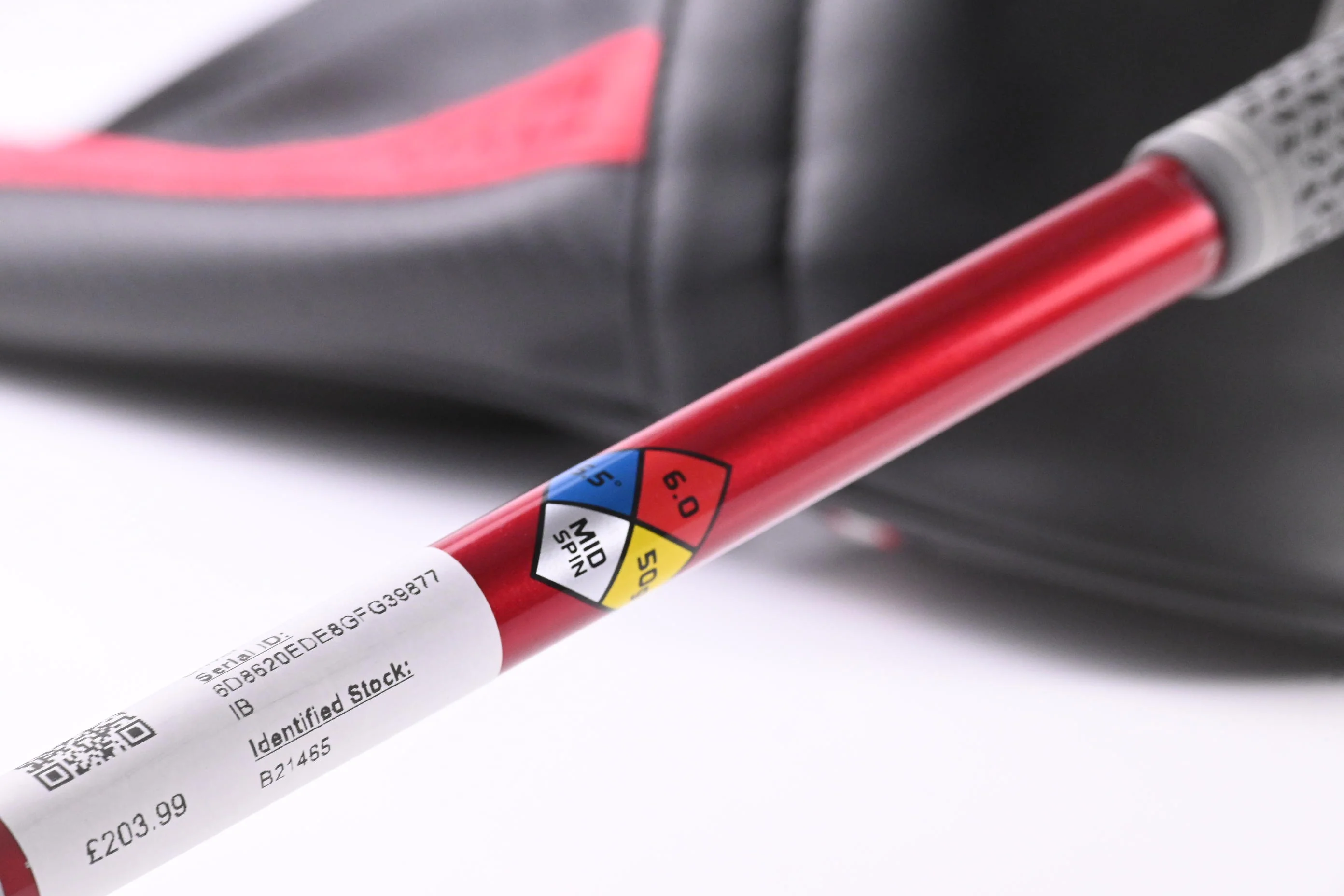Wilson Dynapower Carbon 2023 Driver / 9 Degree / Stiff Flex HZRDUS Smoke Red RDX - Image 6