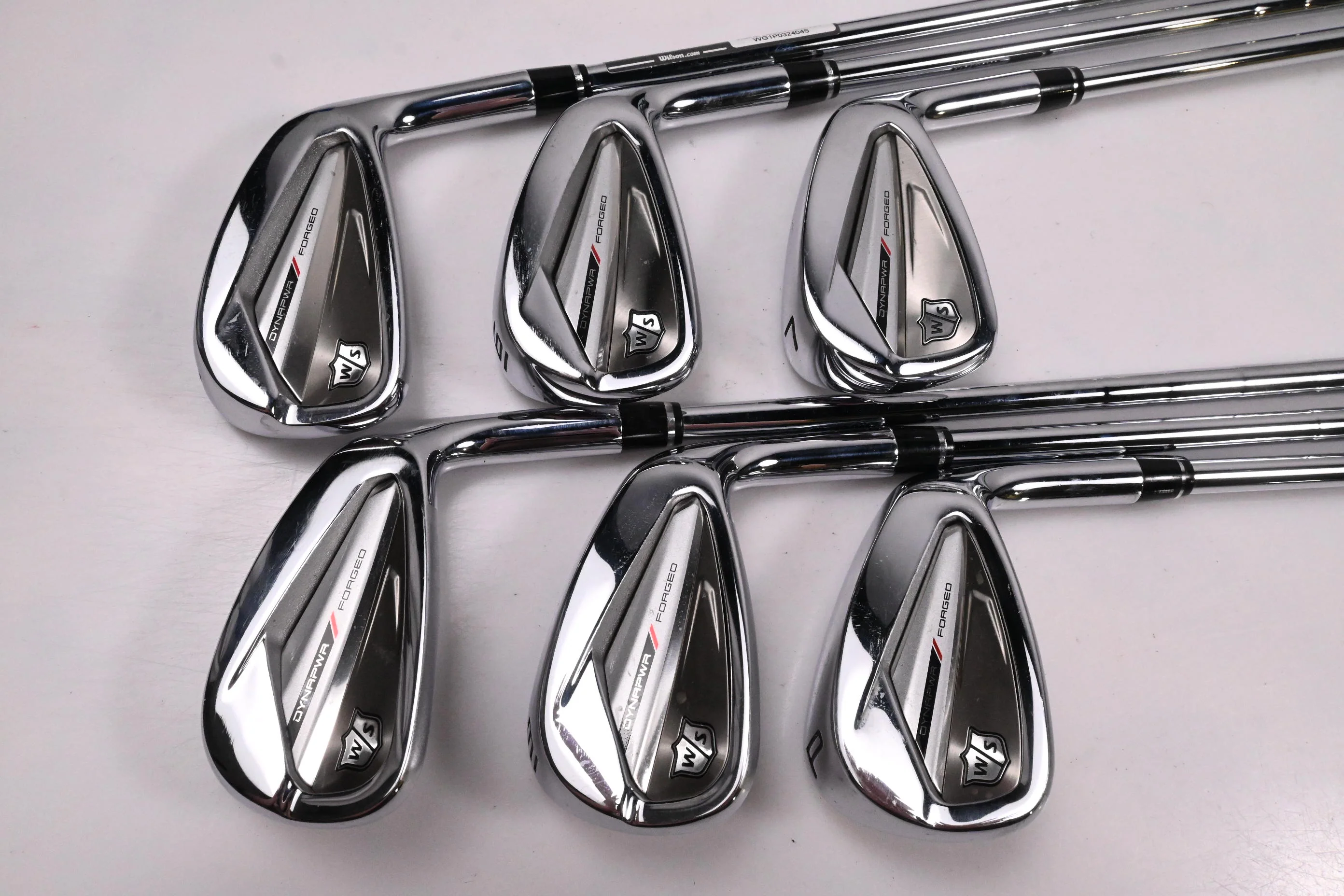 Wilson Dynapwr 2023 Forged Irons / 5-PW / Stiff Flex KBS Tour Lite Shafts - Image 2