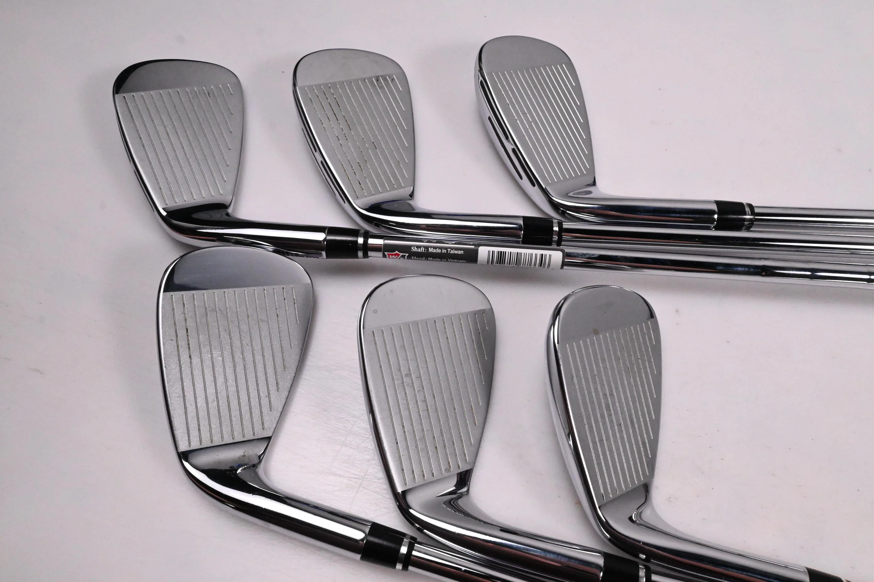 Wilson Dynapwr 2023 Forged Irons / 5-PW / Stiff Flex KBS Tour Lite Shafts - Image 3